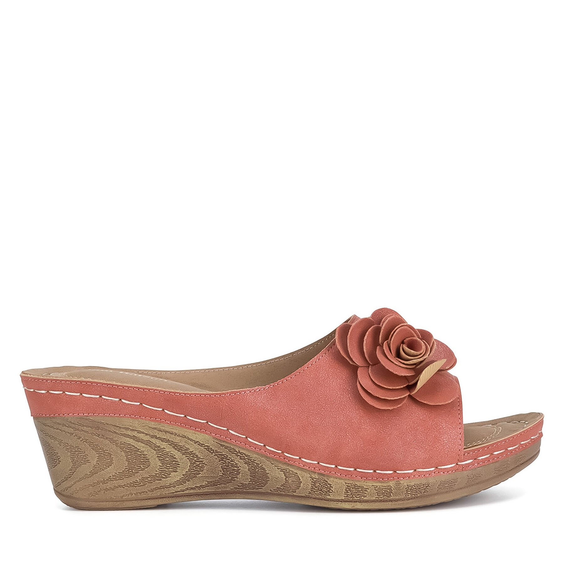 Clara Barson Klapki WYL05010-29 Czerwony