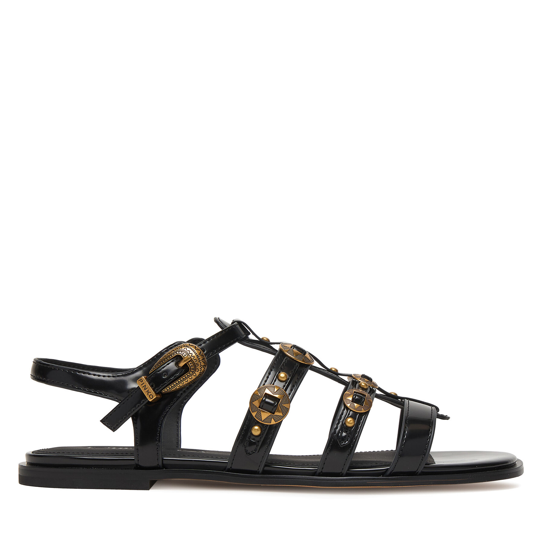 PINKO Sandały Milly 07 SD0469 E037 Czarny
