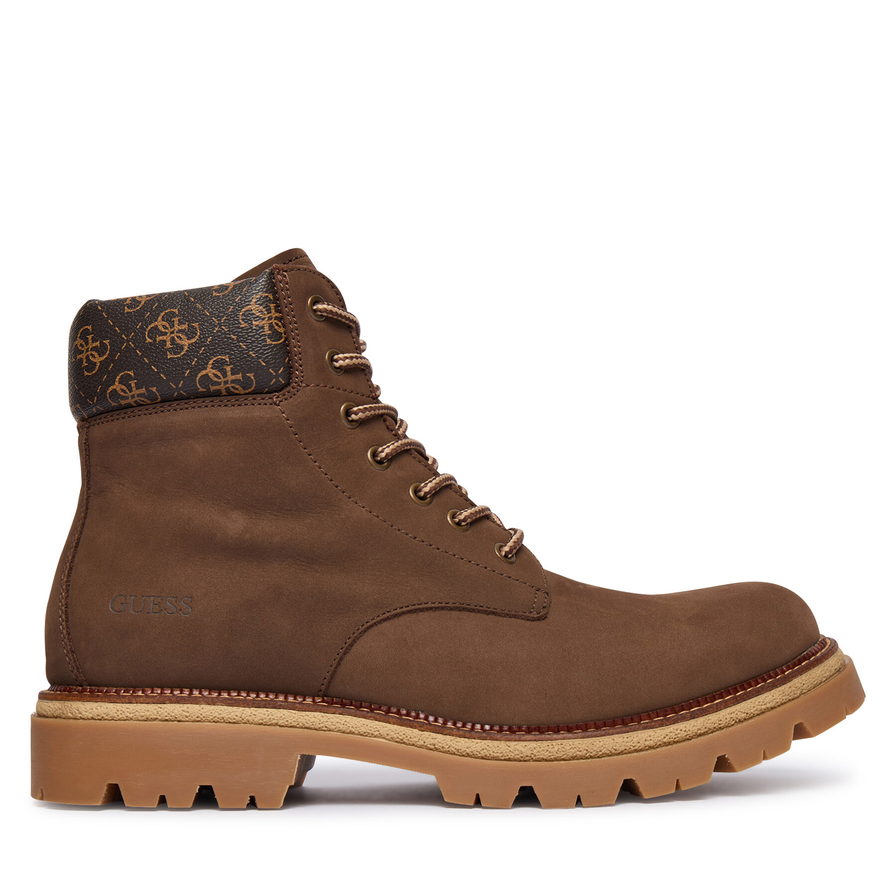 Guess Trapery FMFSIR LEA10 Brązowy