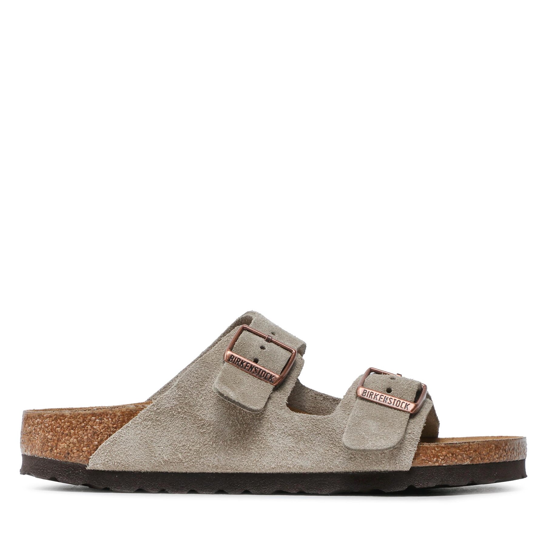 Birkenstock Klapki Arizona Bs 51463 Szary