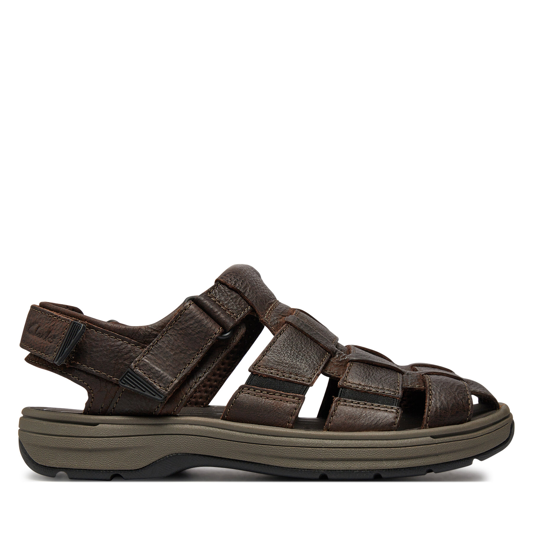 Clarks Sandały Saltway Cove 26176900 Brązowy