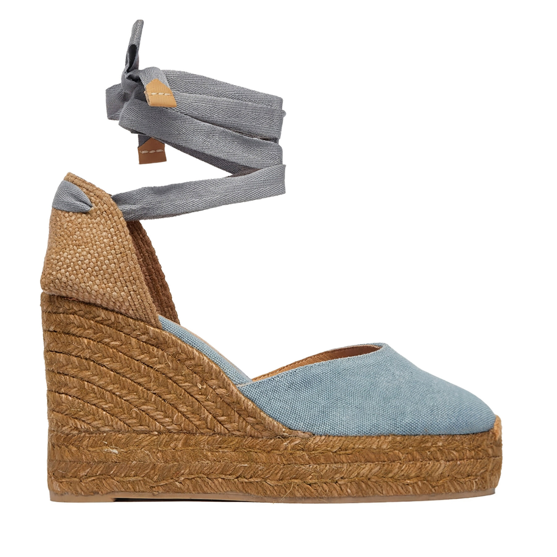 Castañer Espadryle Carina 25341 Niebieski