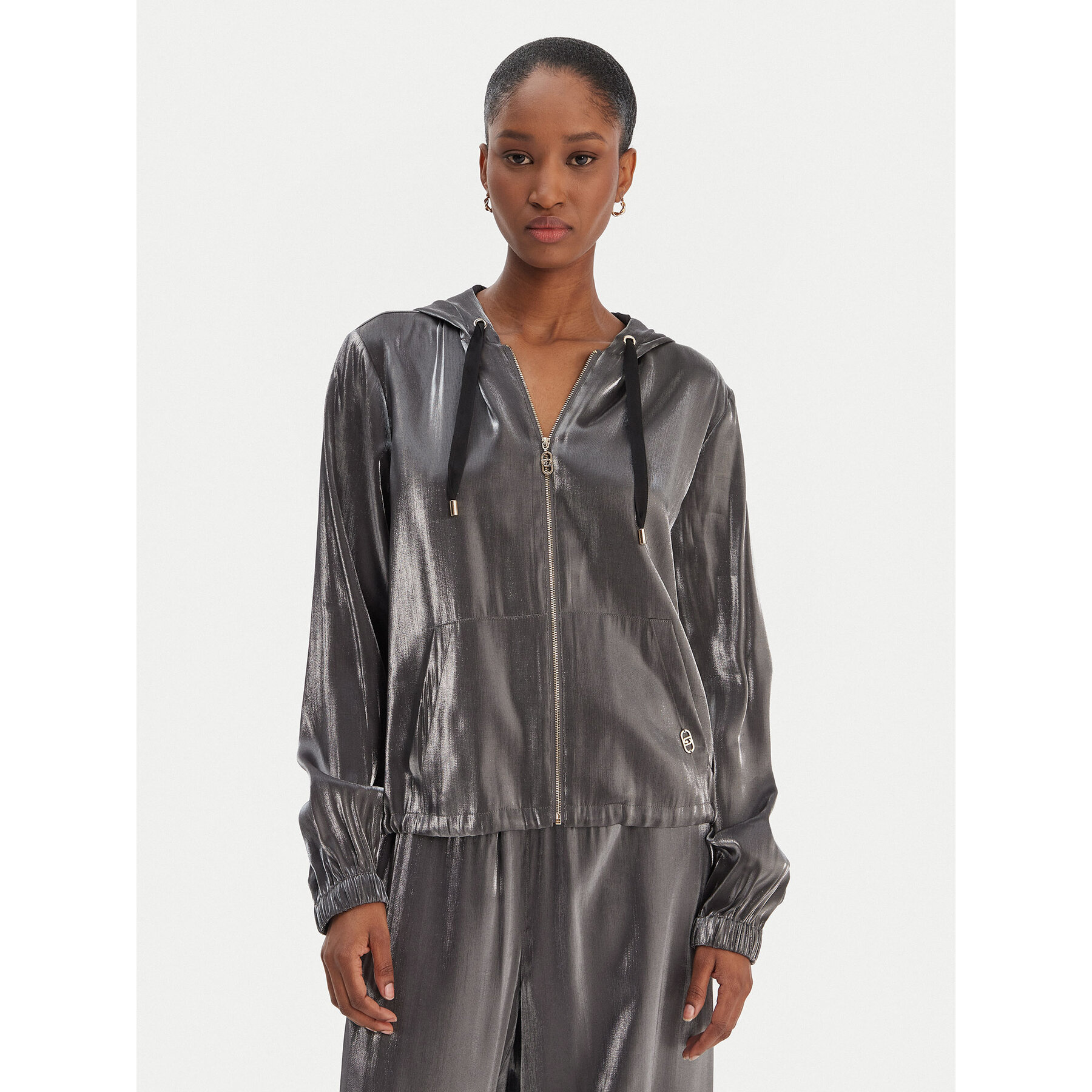 Liu Jo Sport Bluza TA6004 T322A Szary Regular Fit
