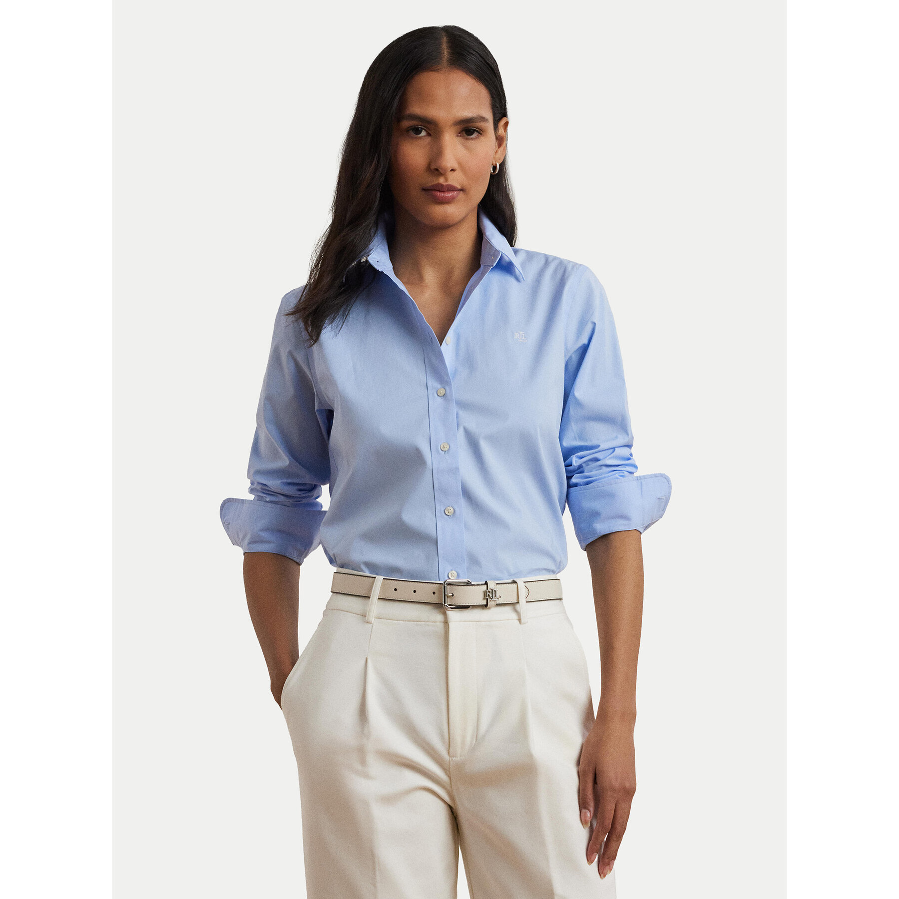 LAUREN RALPH LAUREN Koszula 200684553002 Błękitny Regular Fit