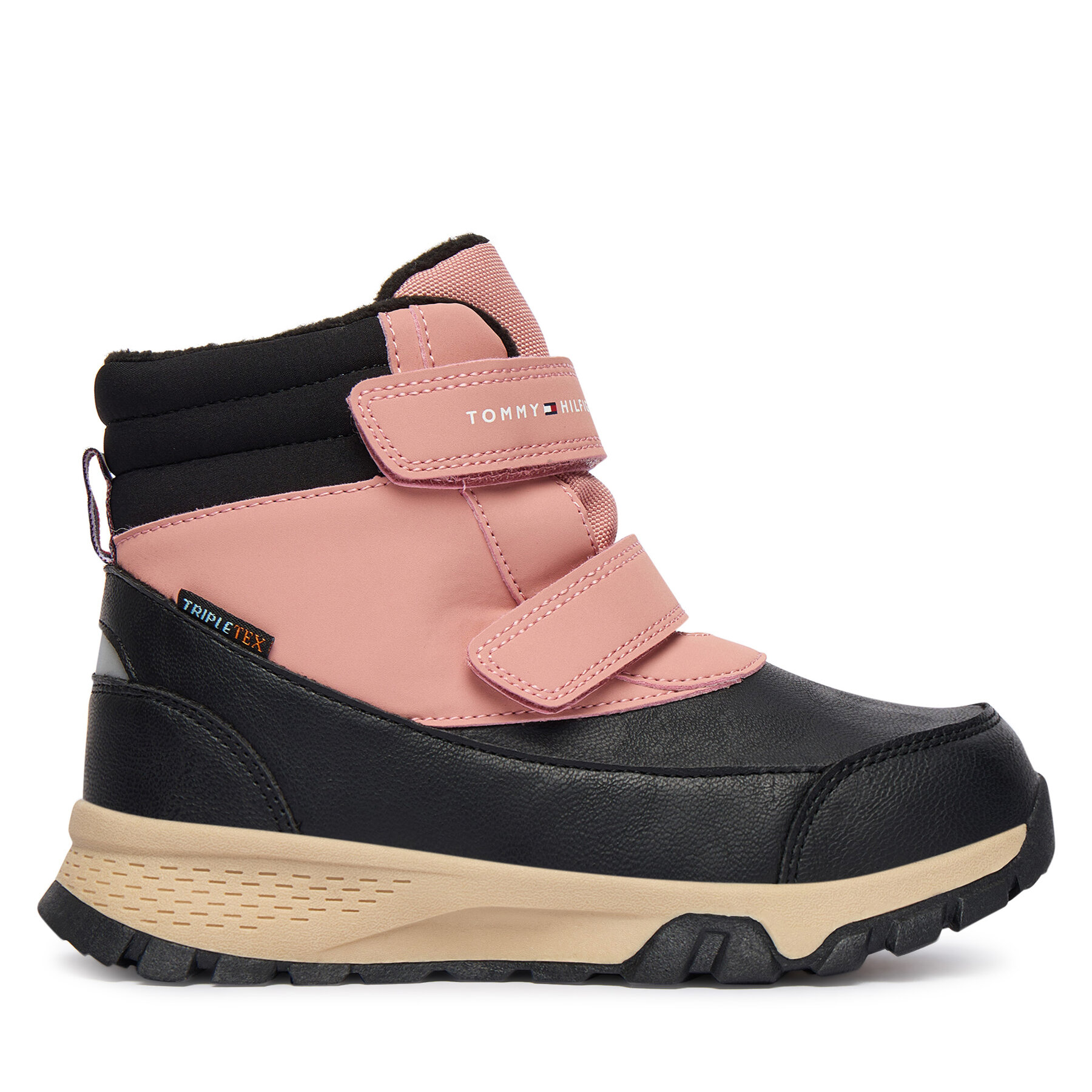 Tommy Hilfiger Śniegowce Velcro Bootie T1A5-34048-1592 S Czarny