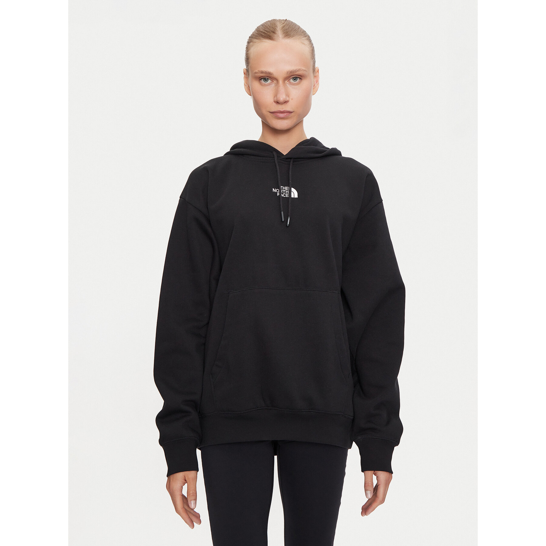 The North Face Bluza Essential NF0A89EN Czarny Oversize