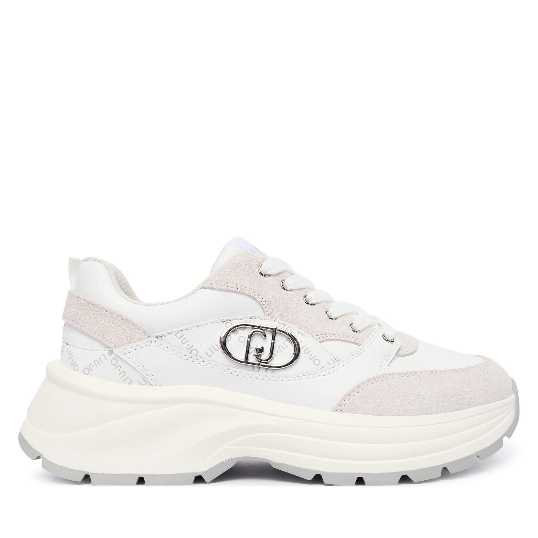 Liu Jo Sneakersy Eva 06 BF5035 PX740 Biały