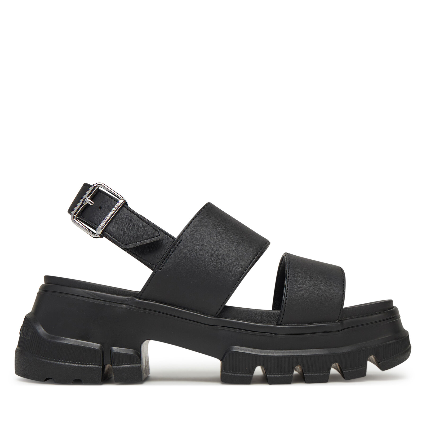 Tommy Jeans Sandały Tjw Chunky City Sandal EN0EN02750 Czarny