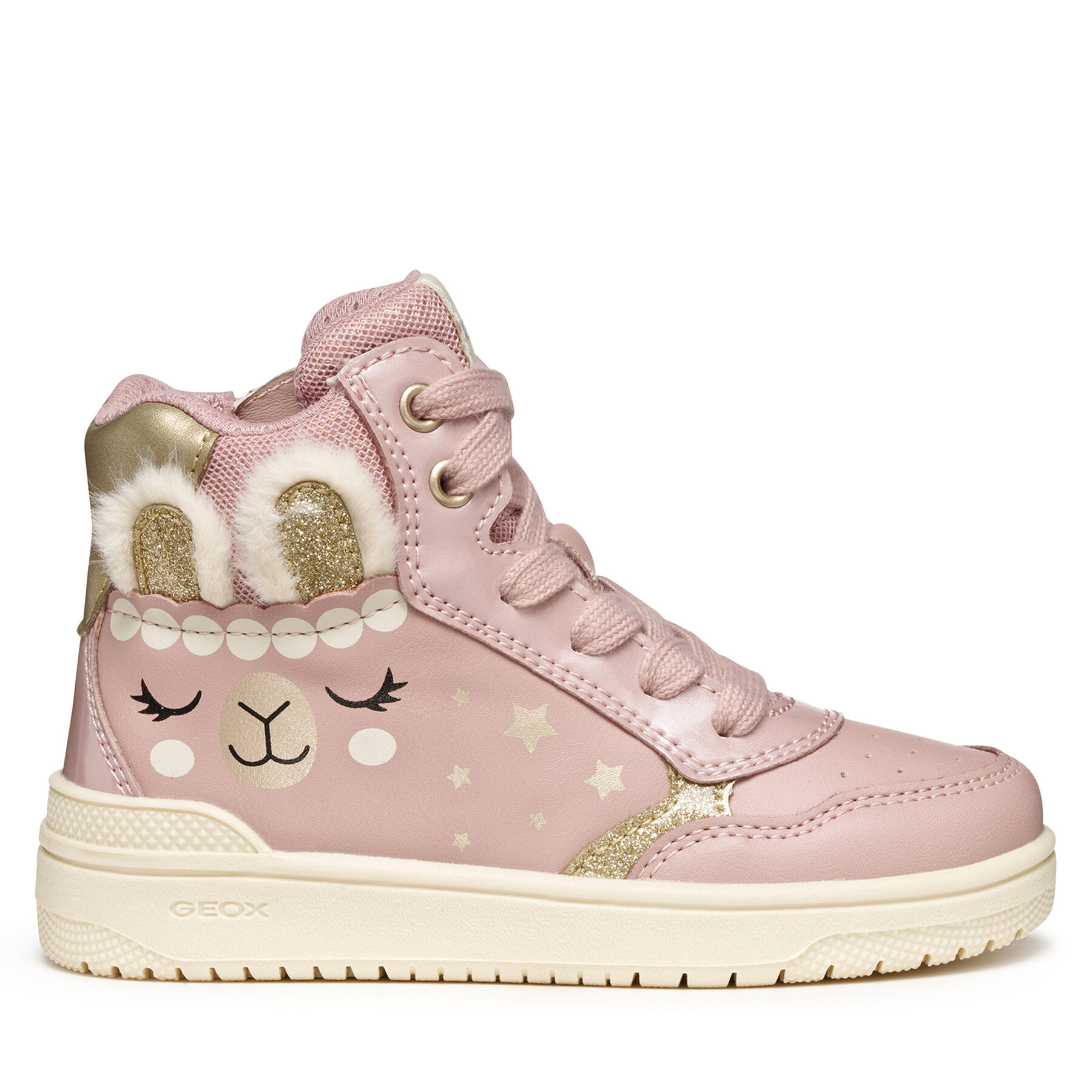 Geox Sneakersy J Washiba J56HXE 0BCKN CA82U D Różowy