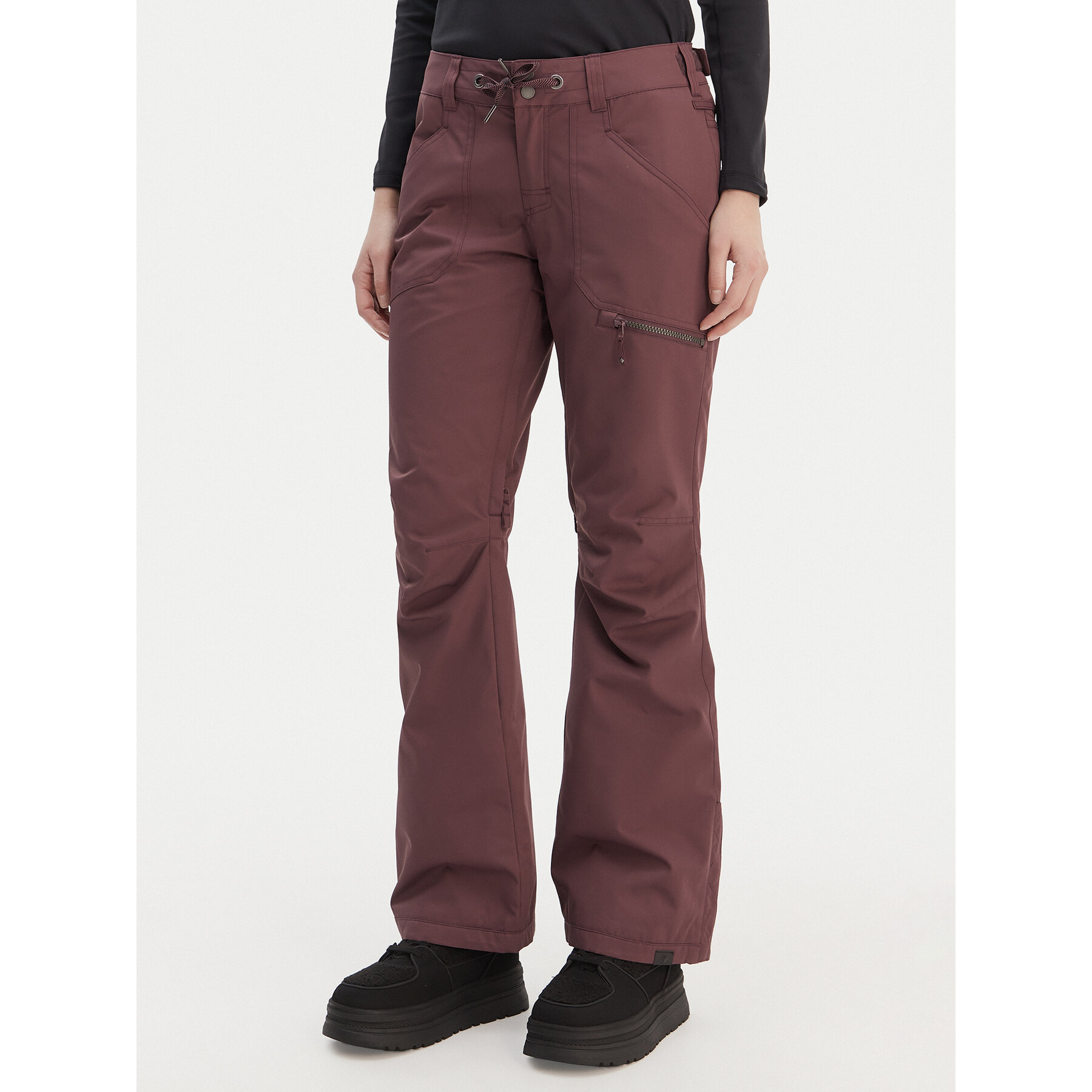 Roxy Spodnie narciarskie Nadia PT ERJTP03296 Fioletowy Tailored Fit