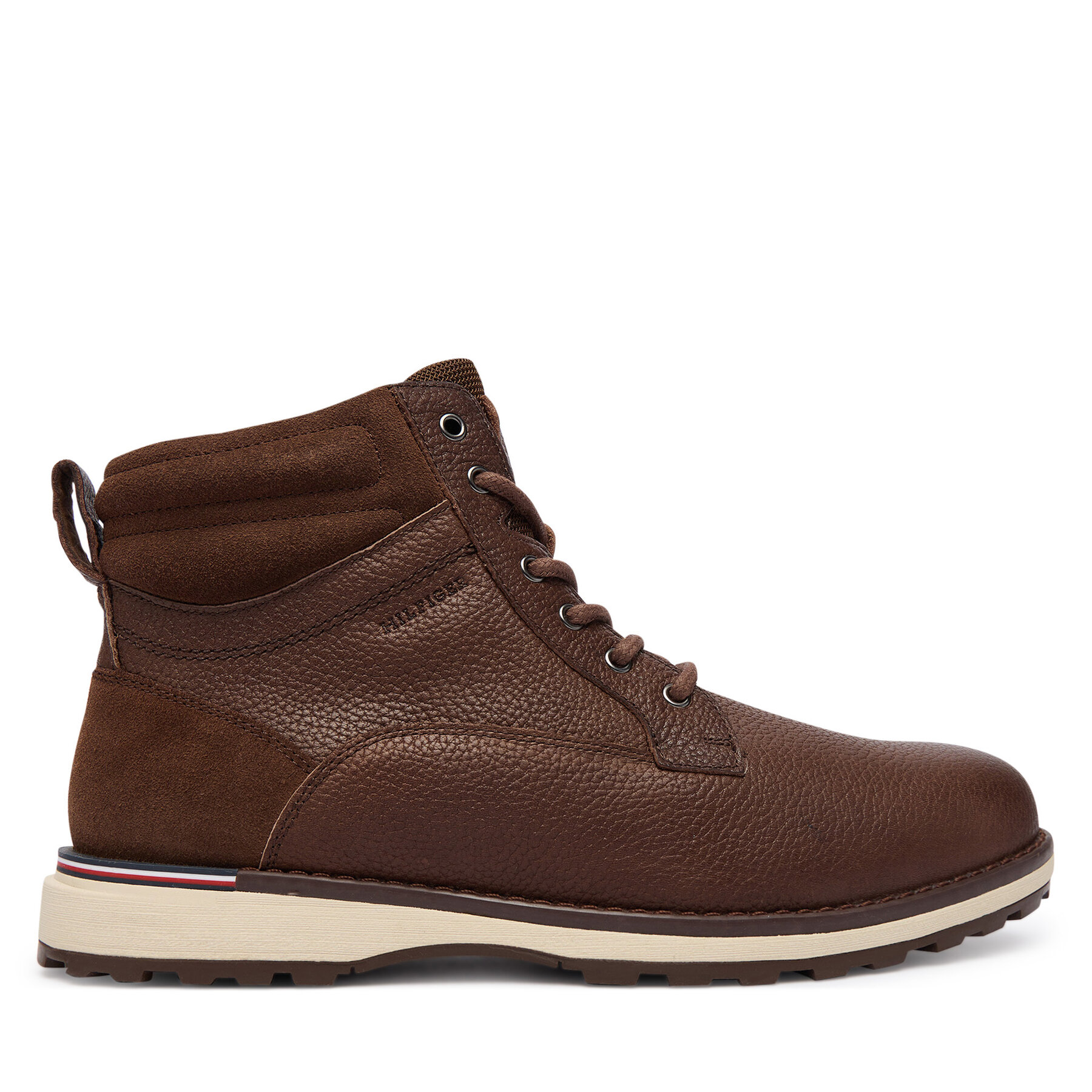 Tommy Hilfiger Trzewiki Corporate W FM0FM05606 Brązowy
