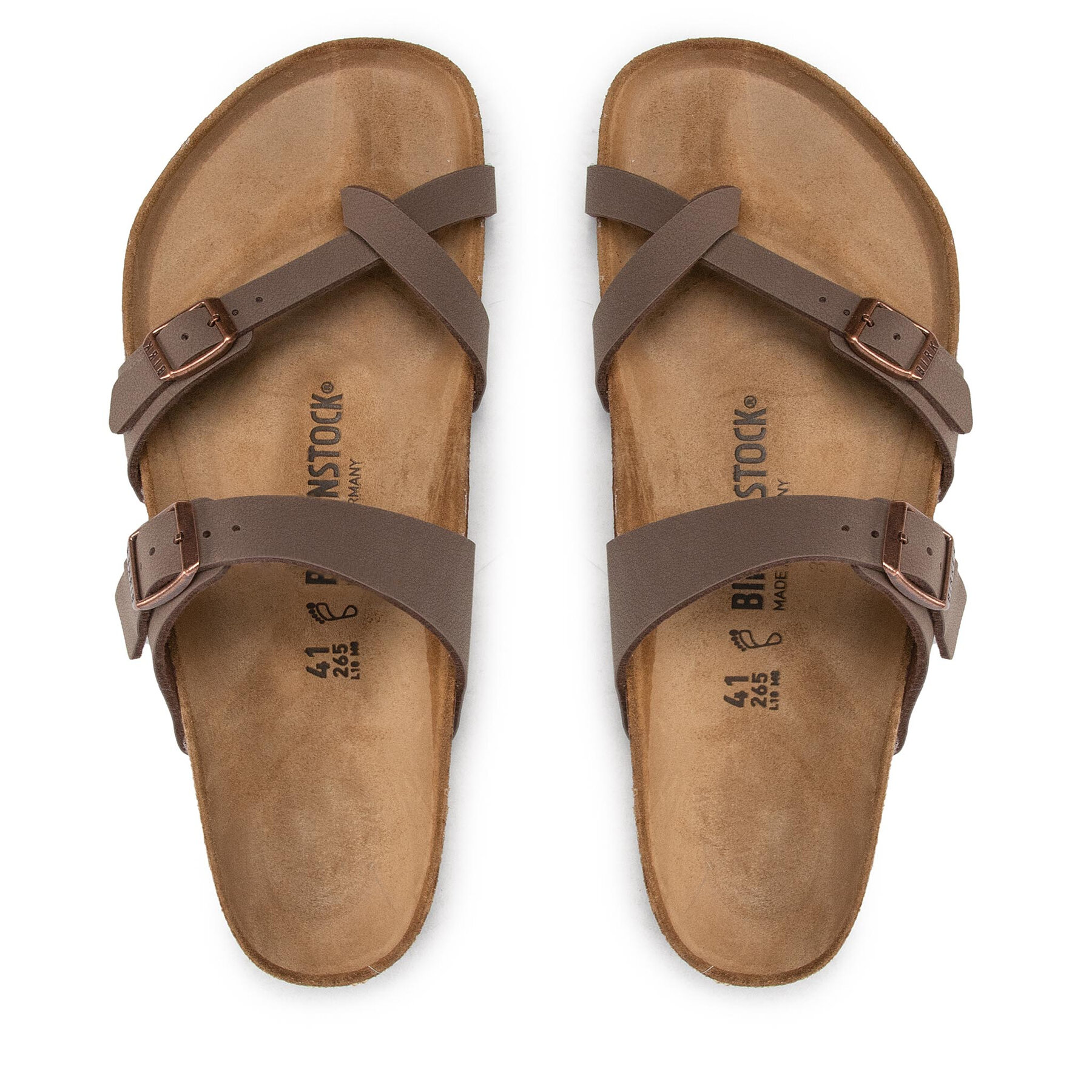 Birkenstock Japonki Mayari 0071061 Brązowy