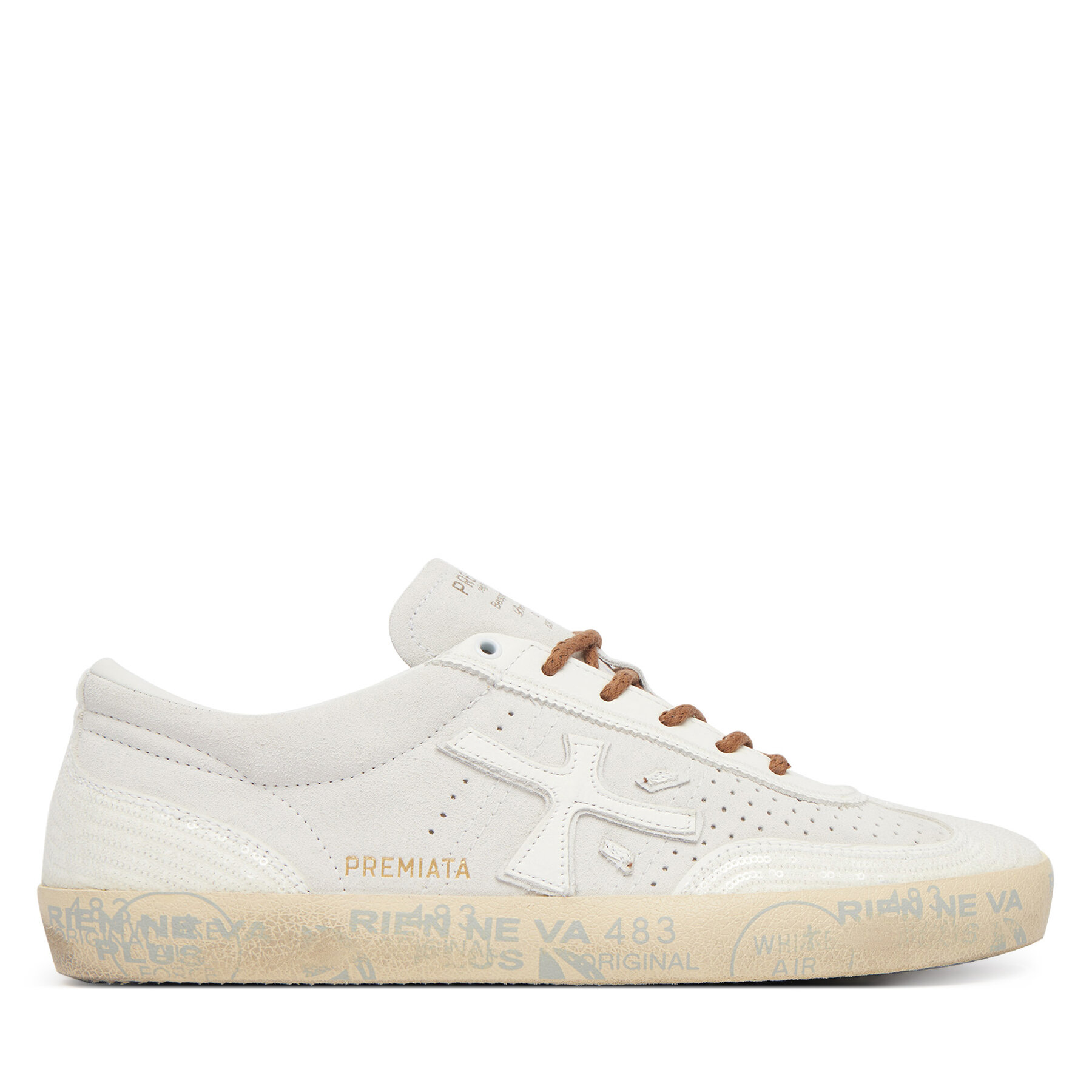 Premiata Sneakersy Davidd Var 8294 Biały
