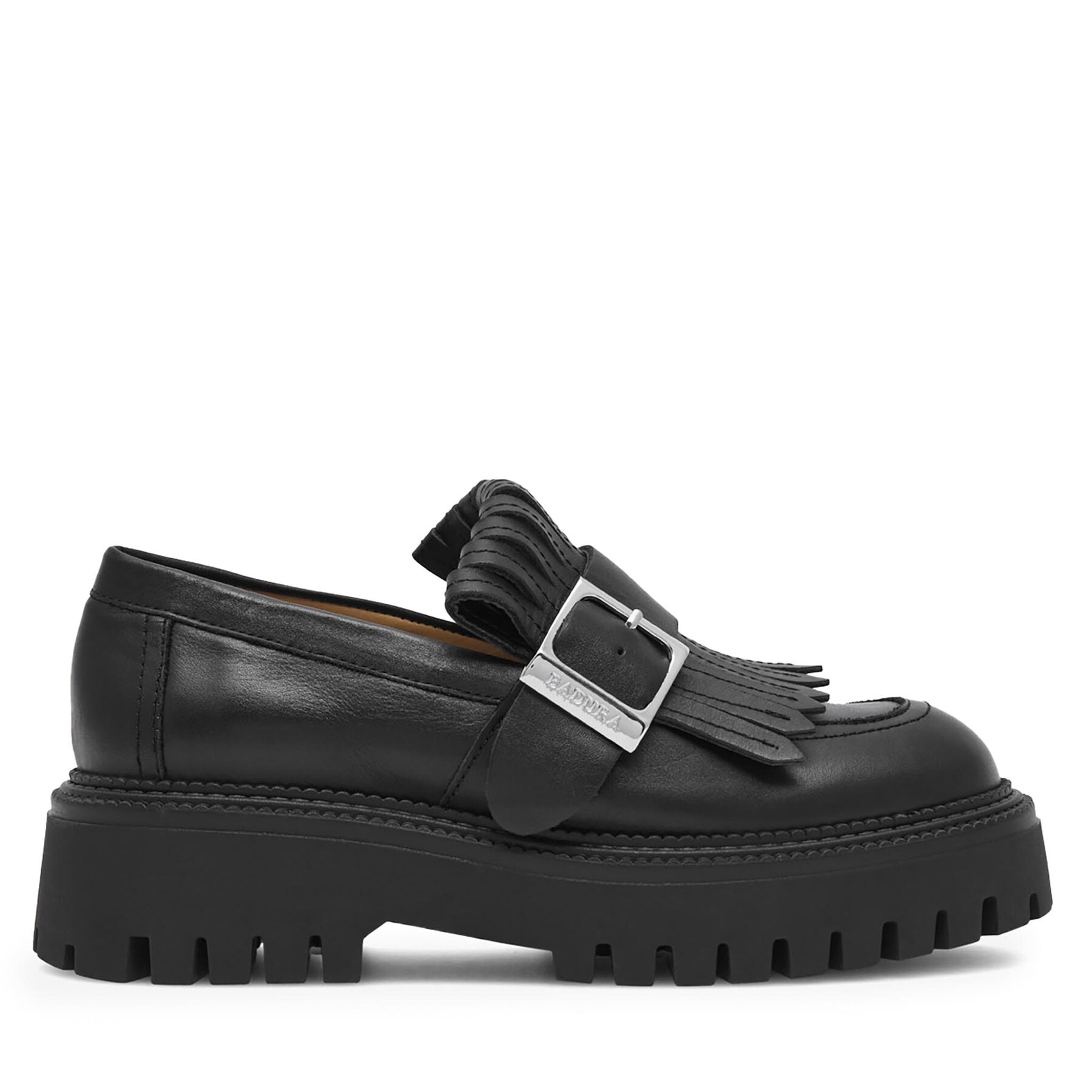 Badura Loafersy DEBORAH-24SS200 Czarny