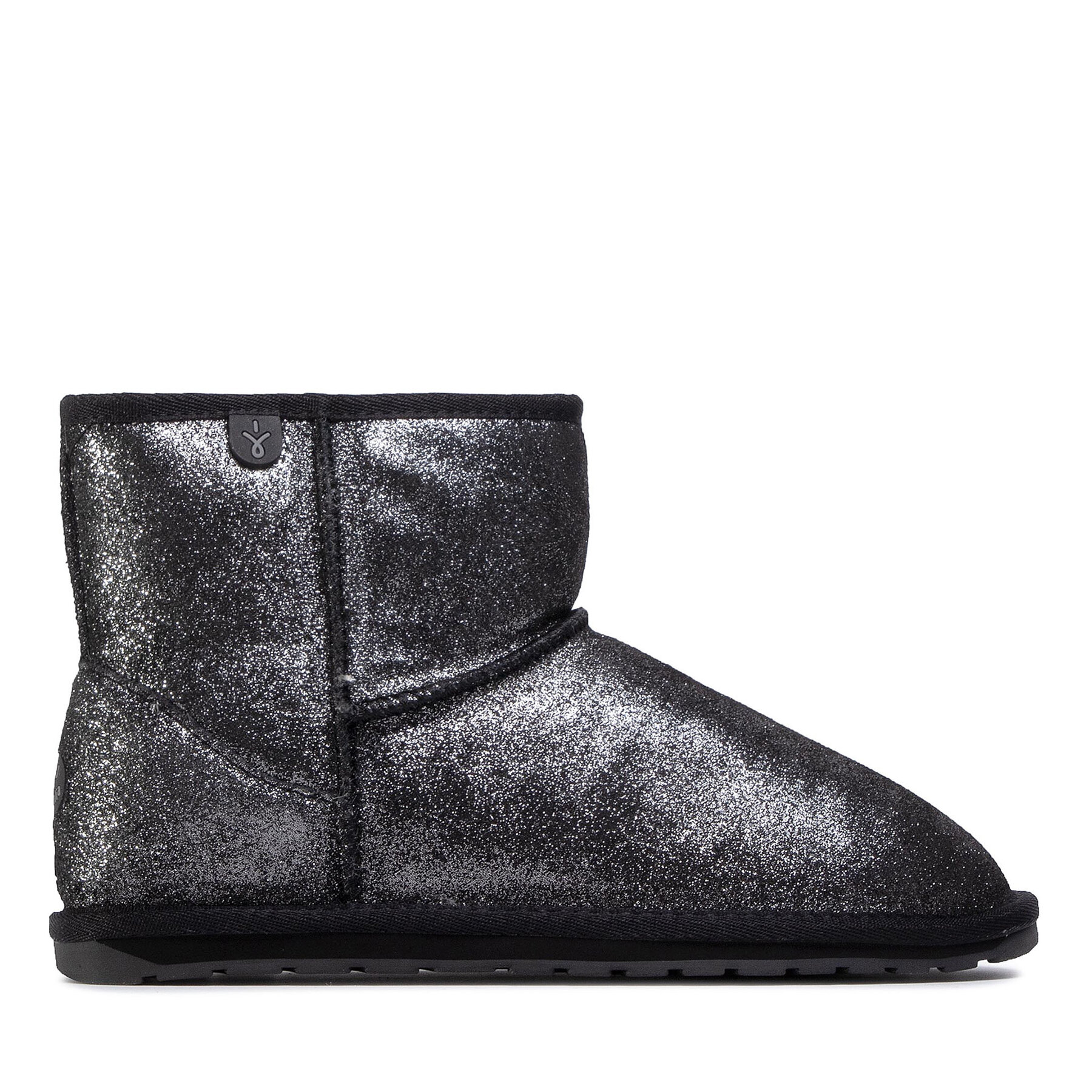EMU Australia Śniegowce Wallaby Mini Metallic Teens T12358 Czarny