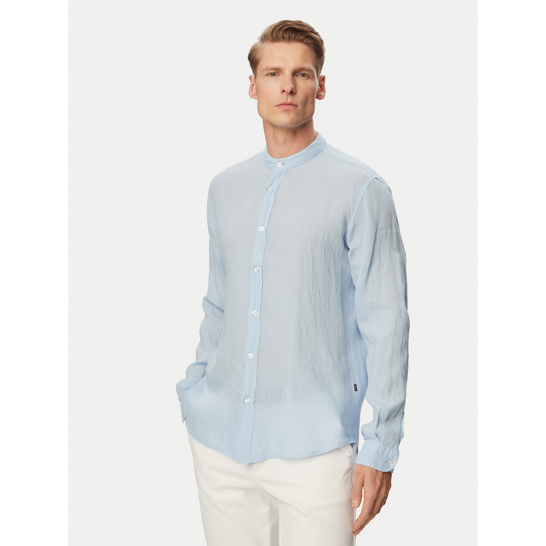 BOSS Koszula 50537369 Niebieski Regular Fit