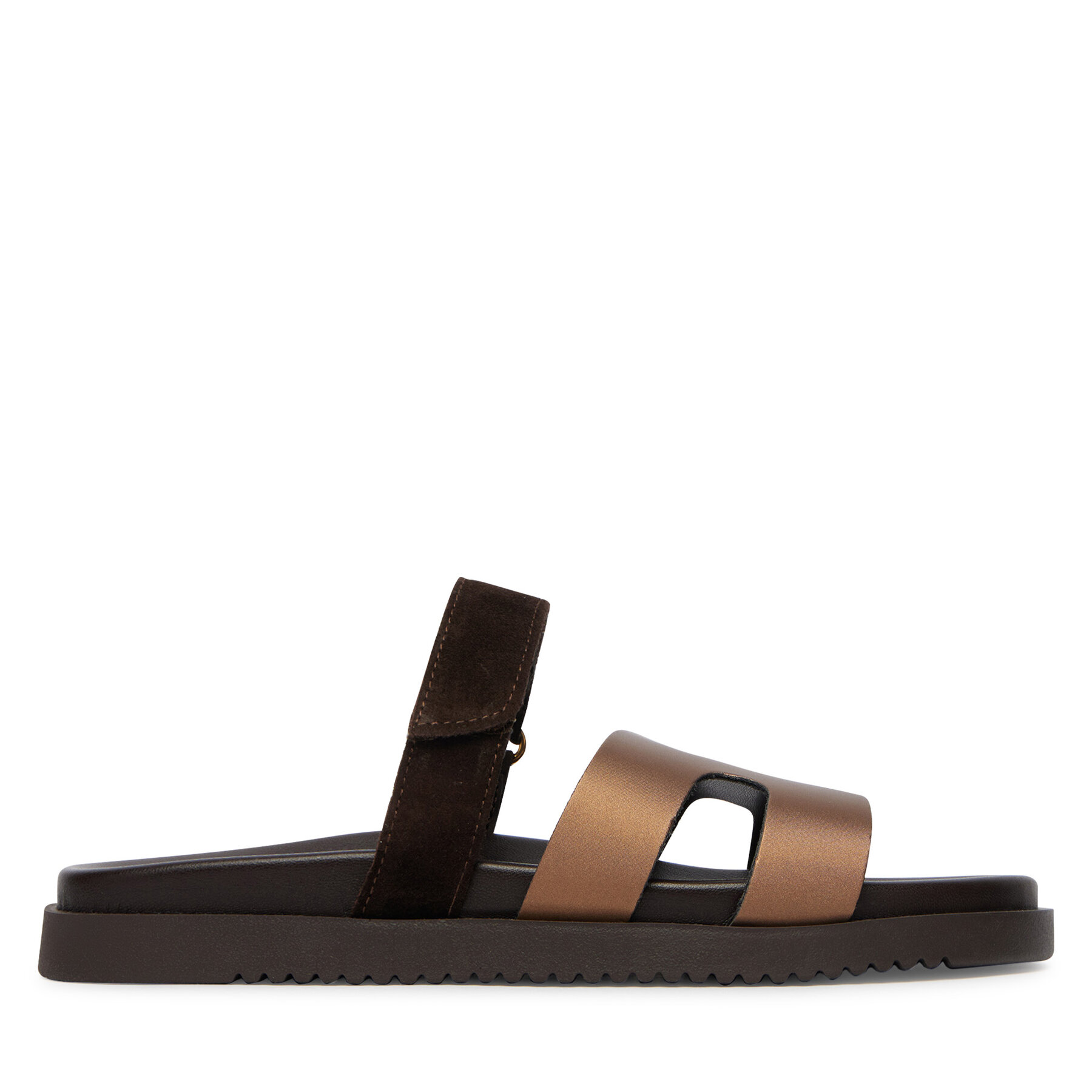 Steve Madden Klapki Missile-E 11003504 Brązowy