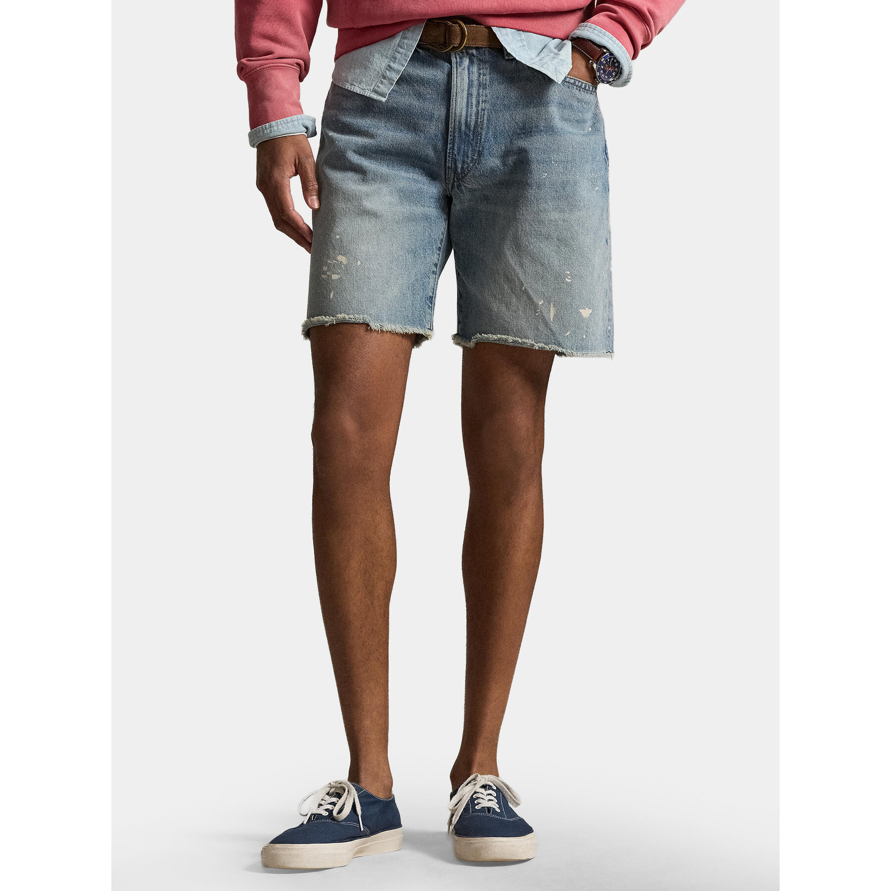 Polo Ralph Lauren Szorty jeansowe 710P08162001 Niebieski Regular Fit