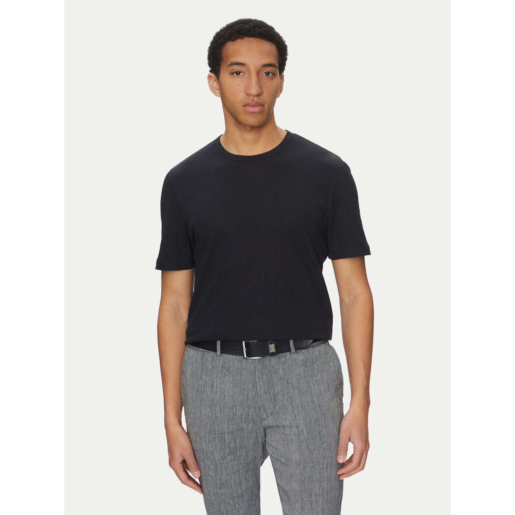 BOSS T-Shirt H-Taut 28 50537498 Granatowy Regular Fit