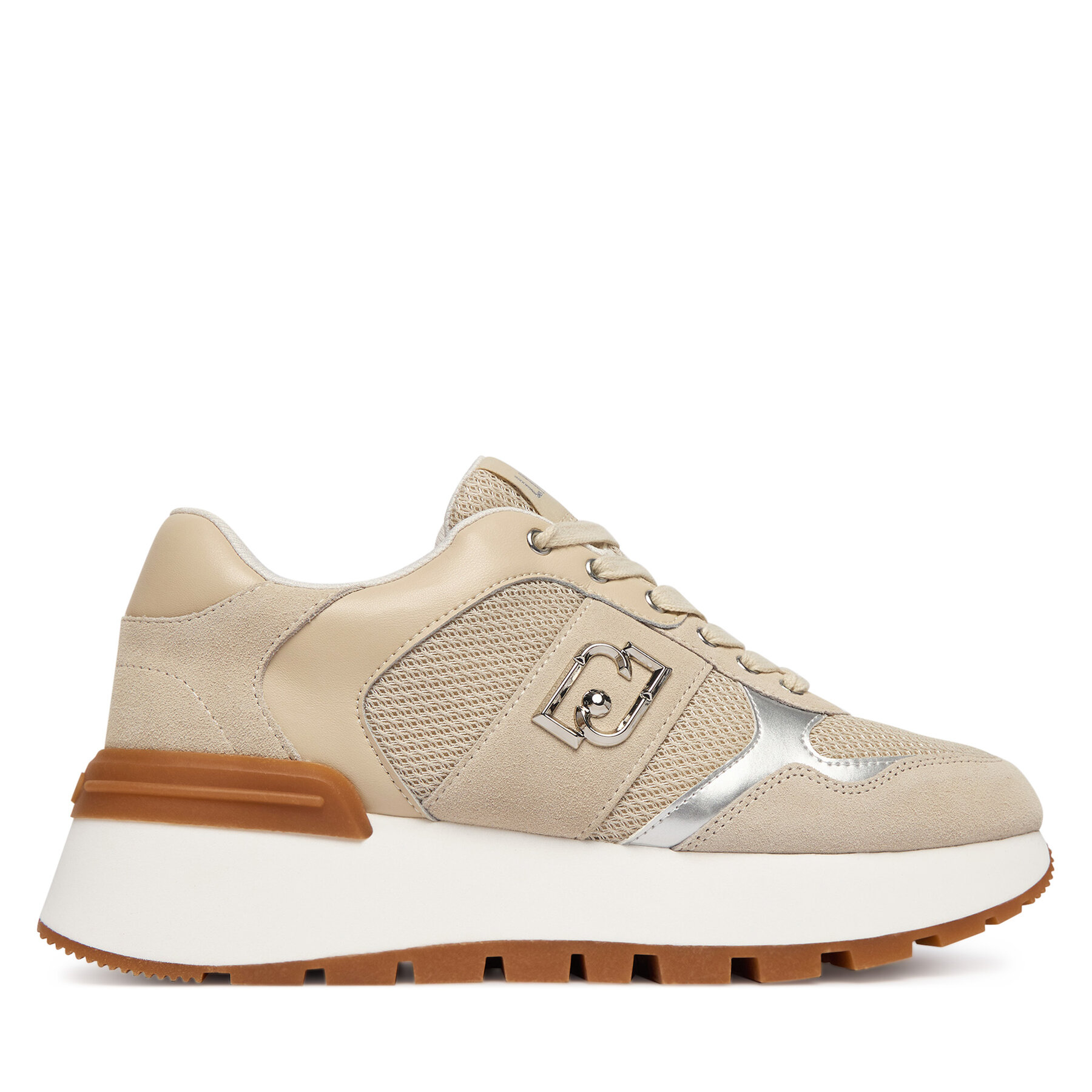 Liu Jo Sneakersy Amazing 43 Bis BA6031 PX027 Beżowy