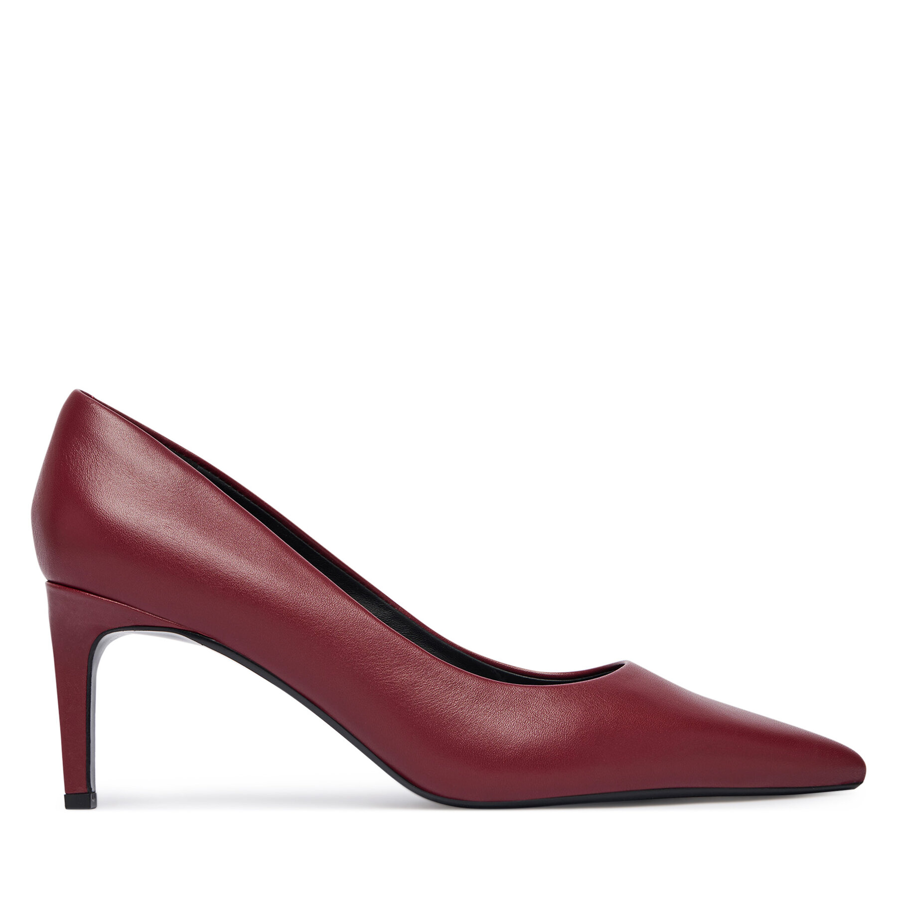 Calvin Klein Szpilki Ess Stiletto 70 HW0HW02607 Bordowy