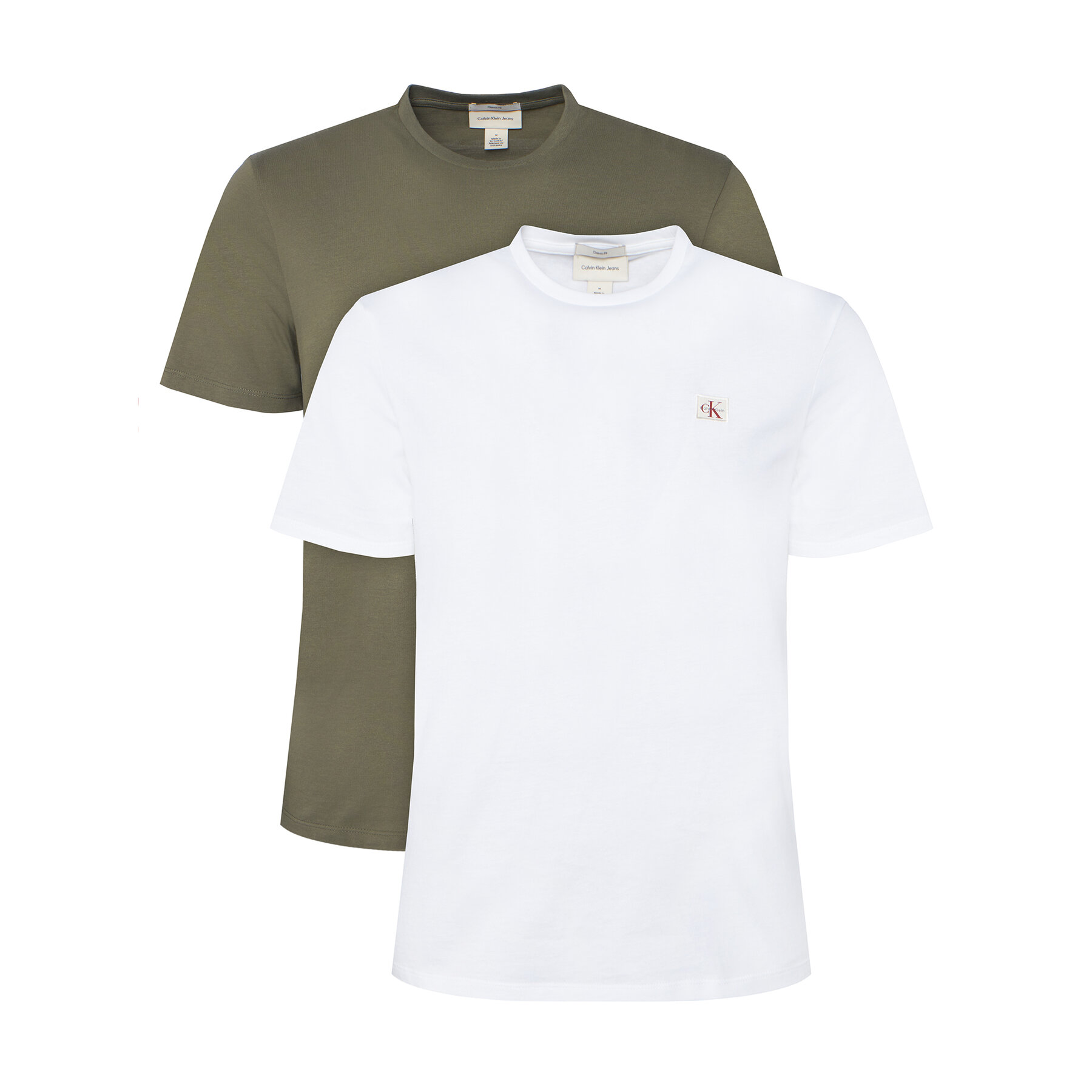 Calvin Klein Jeans Komplet t-shirtów LV04RD248G Kolorowy Regular Fit