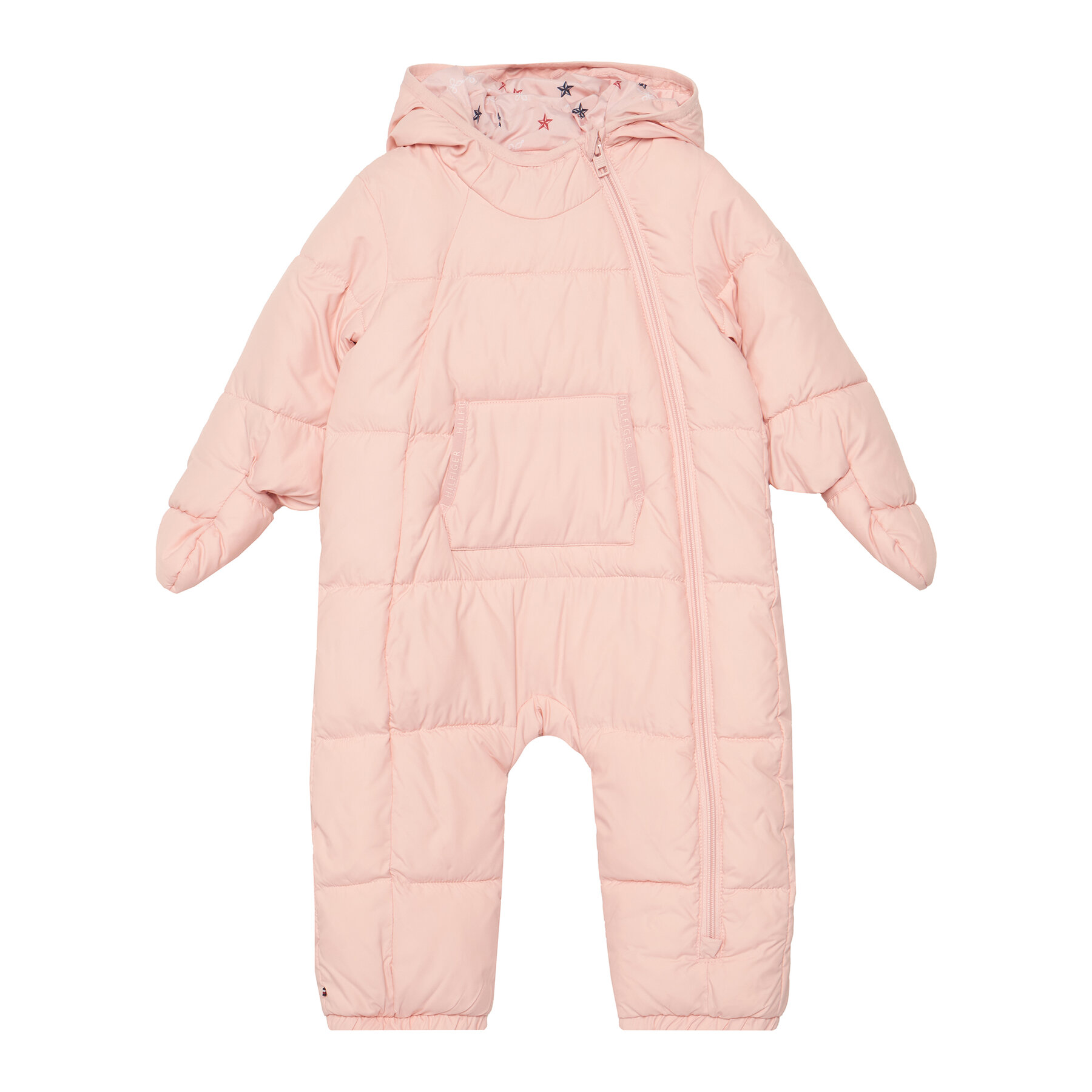 Tommy Hilfiger Kombinezon zimowy KN0KN01908 Różowy Regular Fit