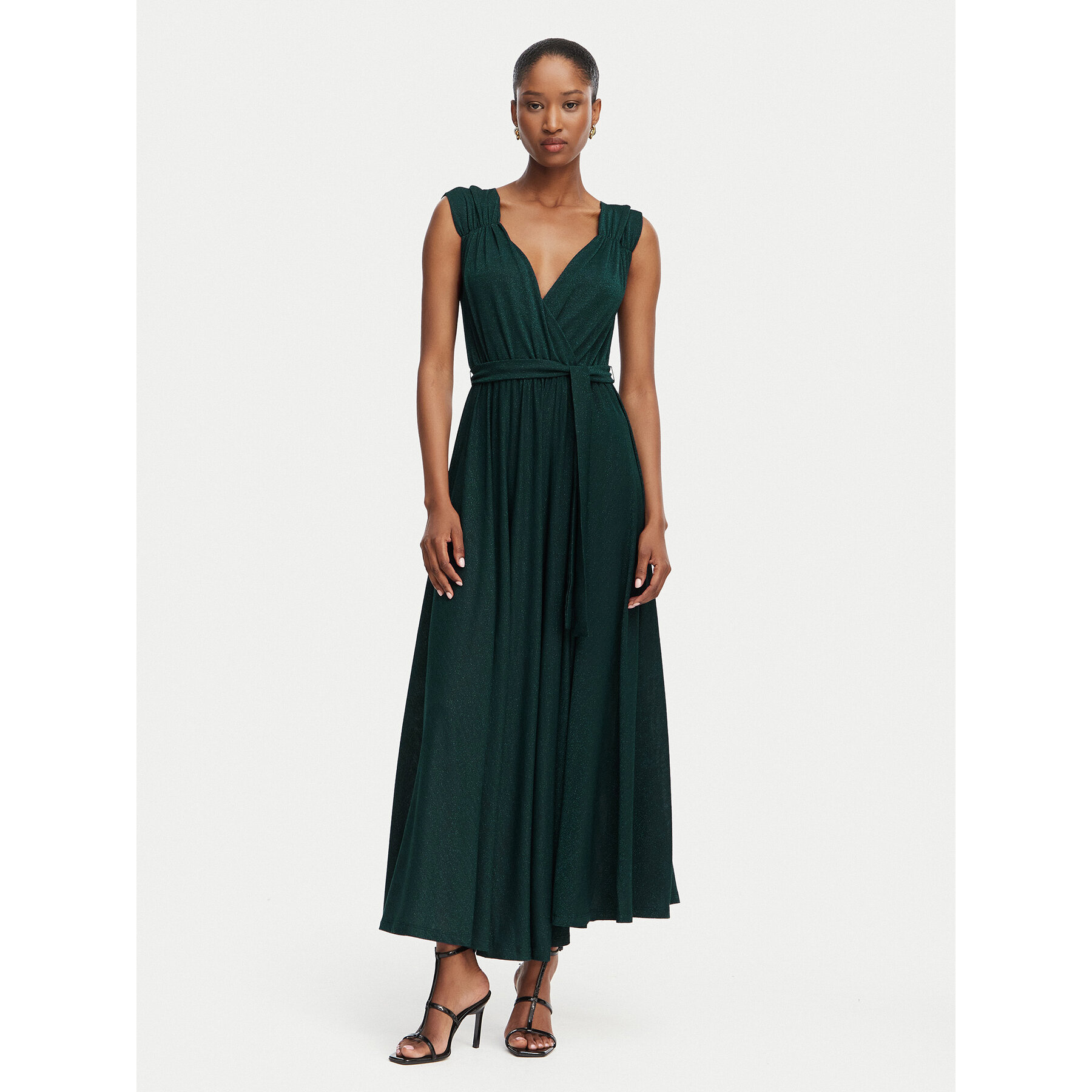 Marella Sukienka koktajlowa Rollio 2615621062 Zielony Regular Fit