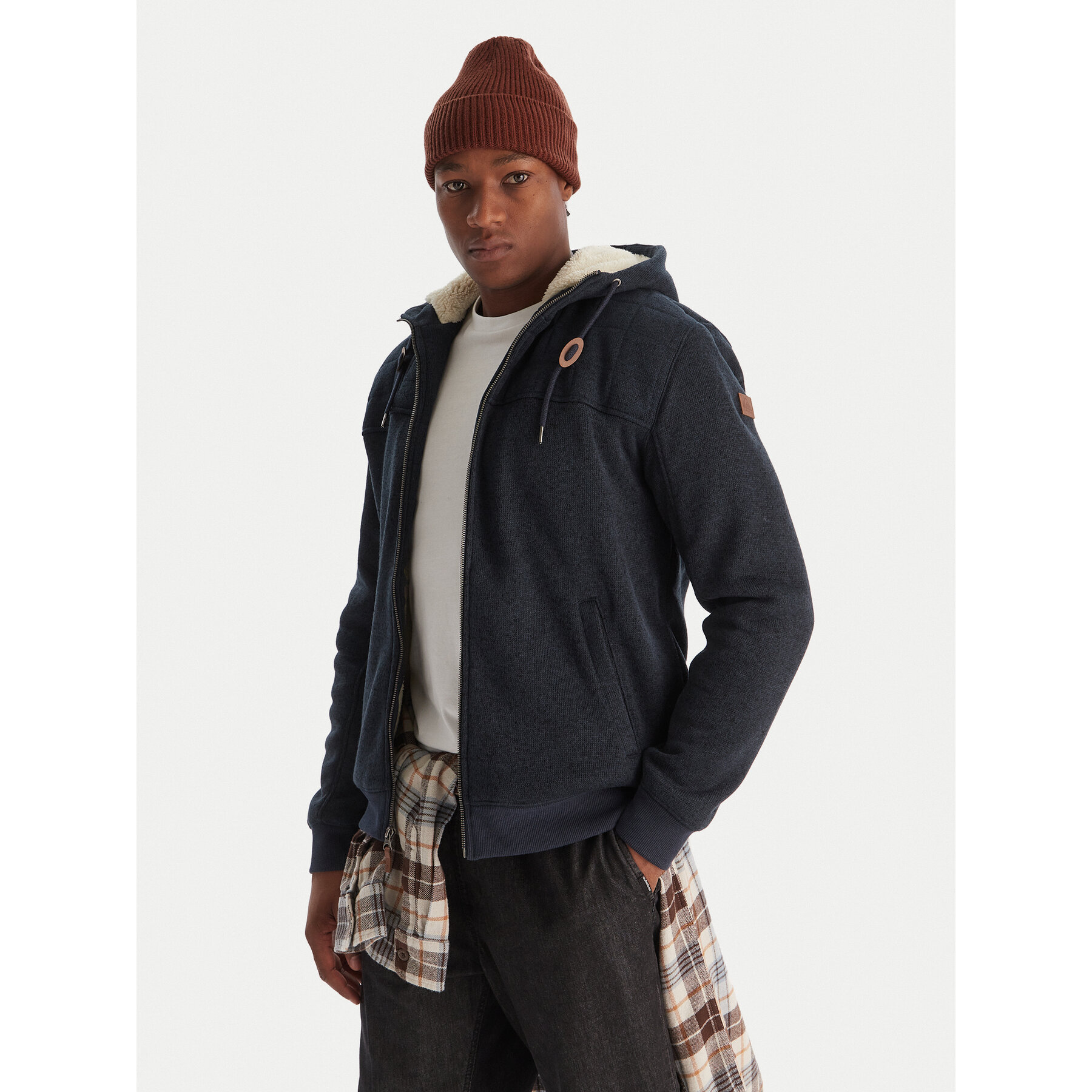 Quiksilver Kurtka przejściowa Cepres Keller EQYFT05113 Granatowy Regular Fit