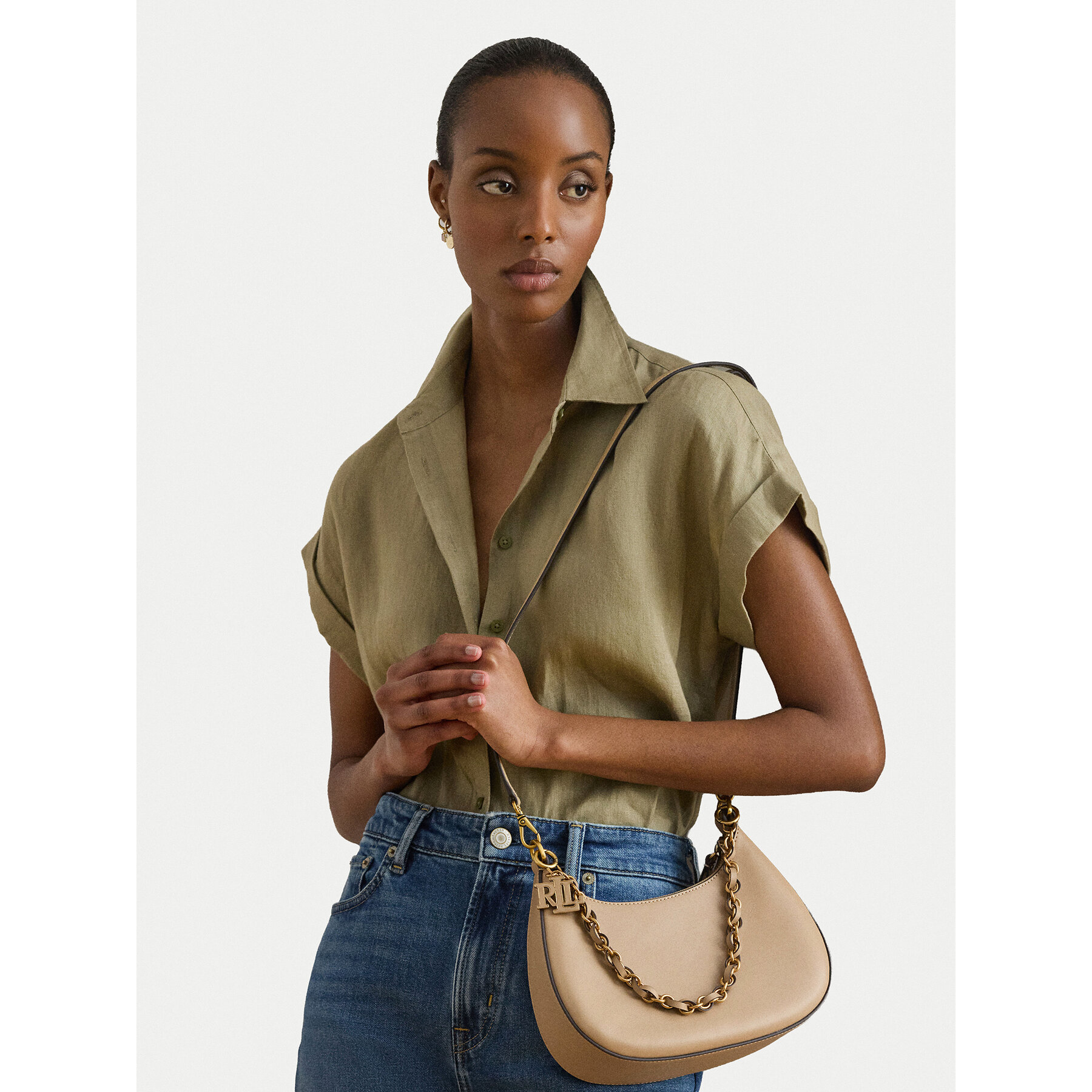 LAUREN RALPH LAUREN Torebka 431P11747005 Beżowy