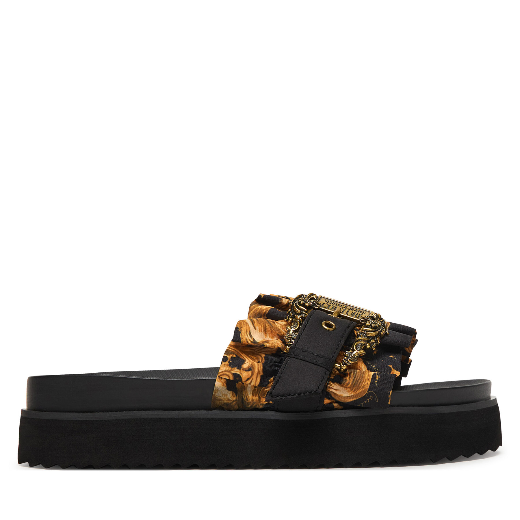Versace Jeans Couture Klapki 80VA3SM5 ZS175 G89 Czarny