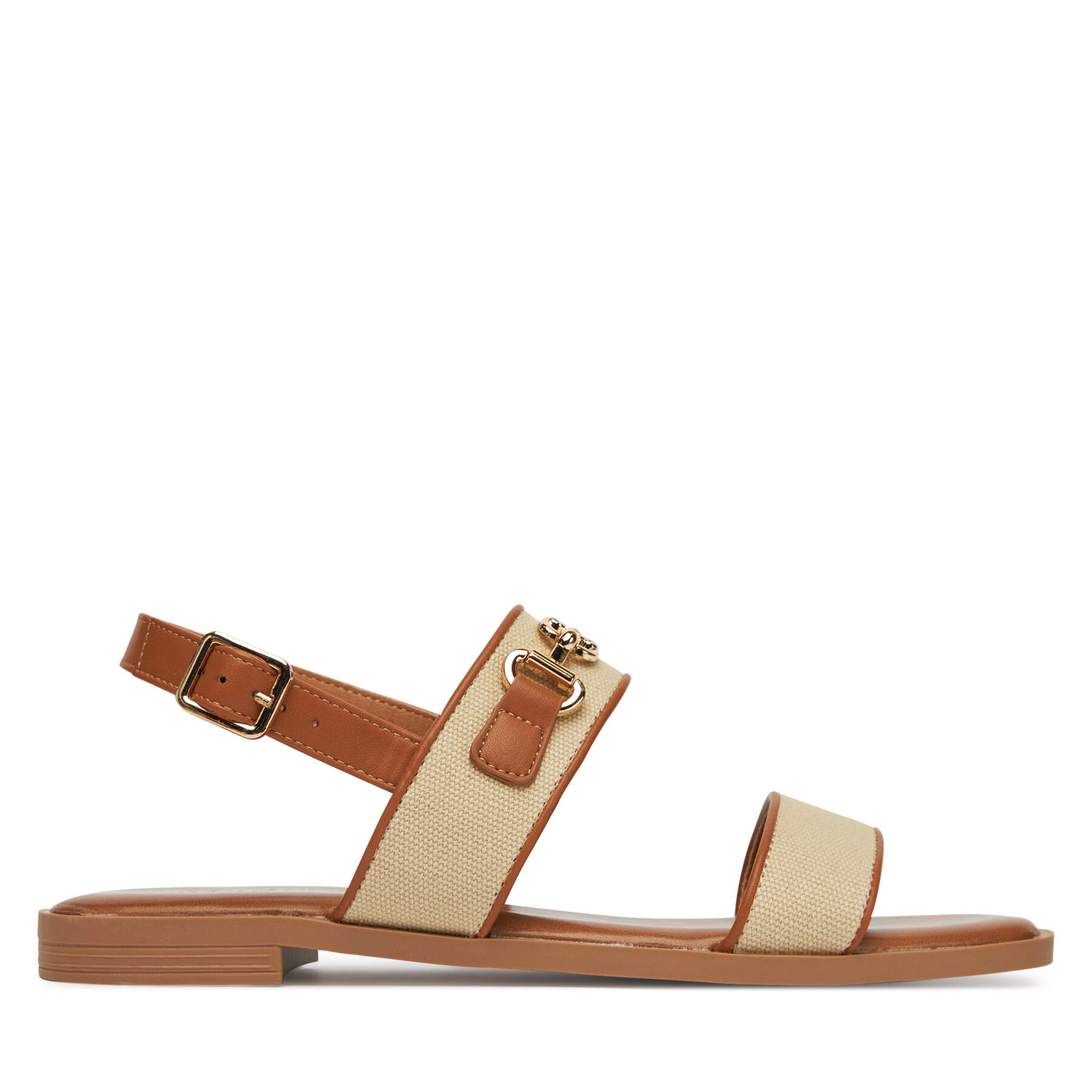 Nine West Sandały 678322-CCC Beżowy