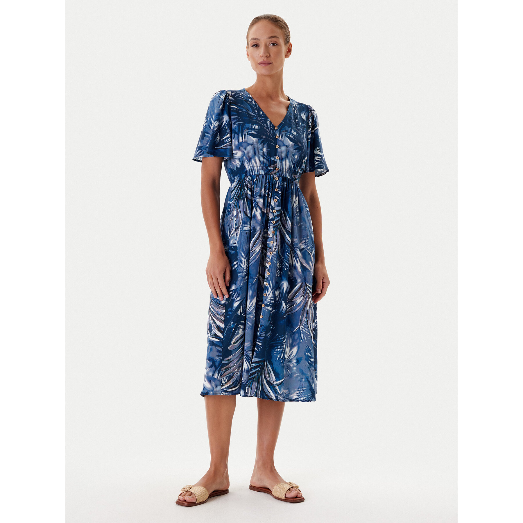 Tatuum Sukienka codzienna Detta T2509.193 Granatowy Regular Fit