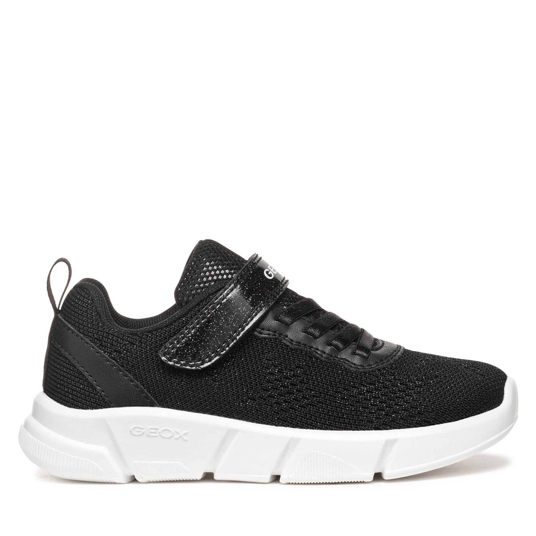 Geox Sneakersy J55DLB 07QBC C9999 S Czarny