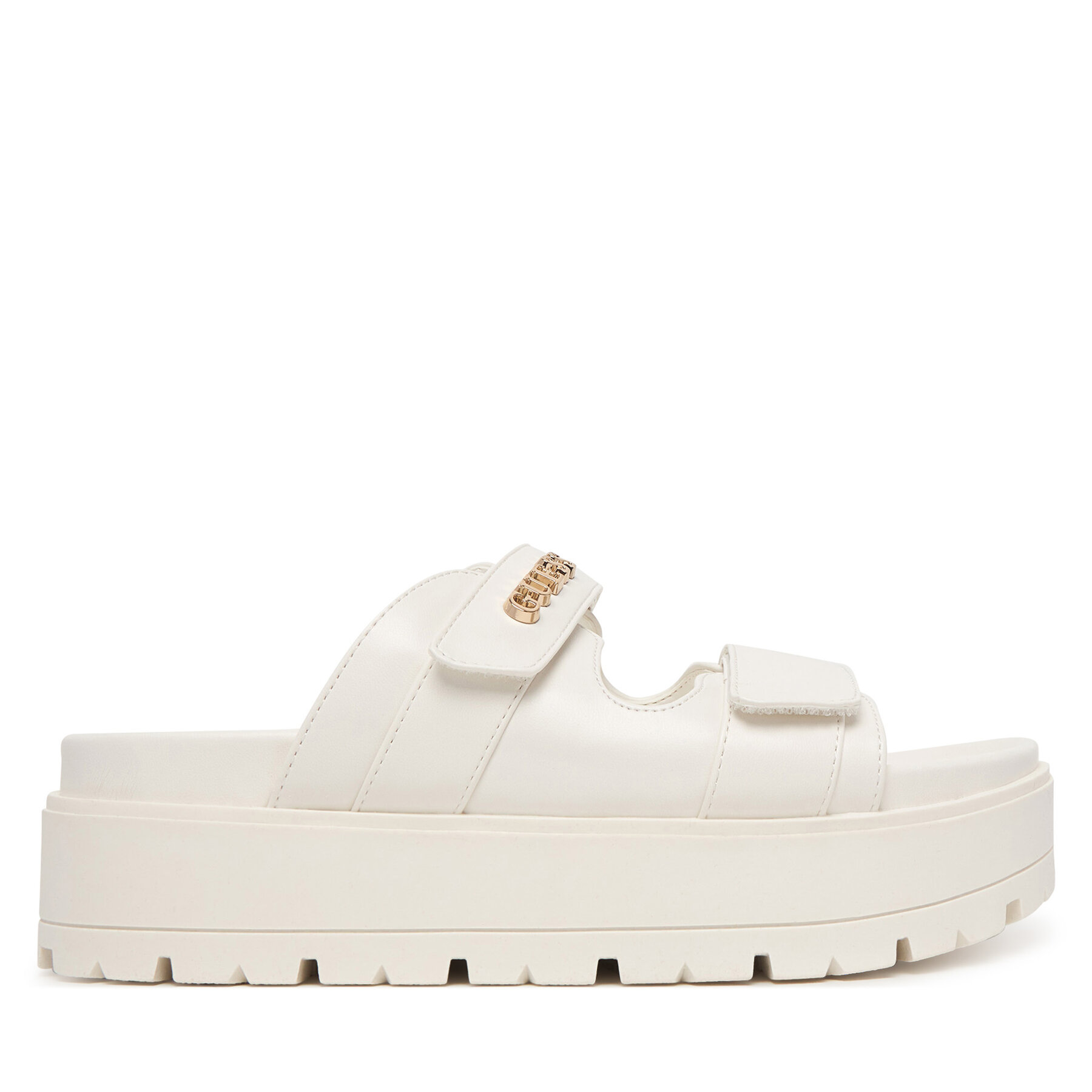 Guess Klapki FLJFAX ELE03 Écru