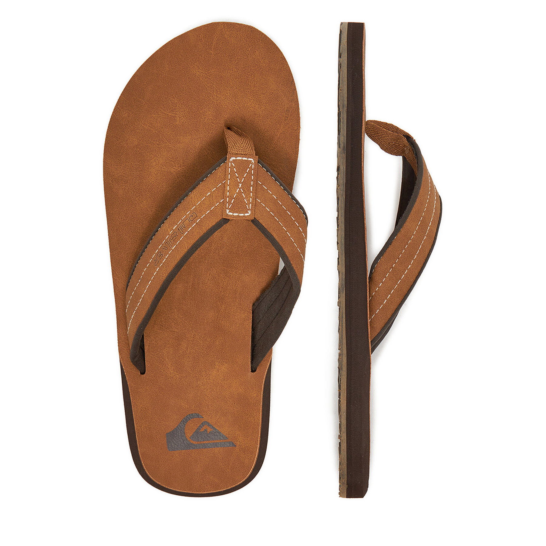 Quiksilver Japonki 808416 Brązowy