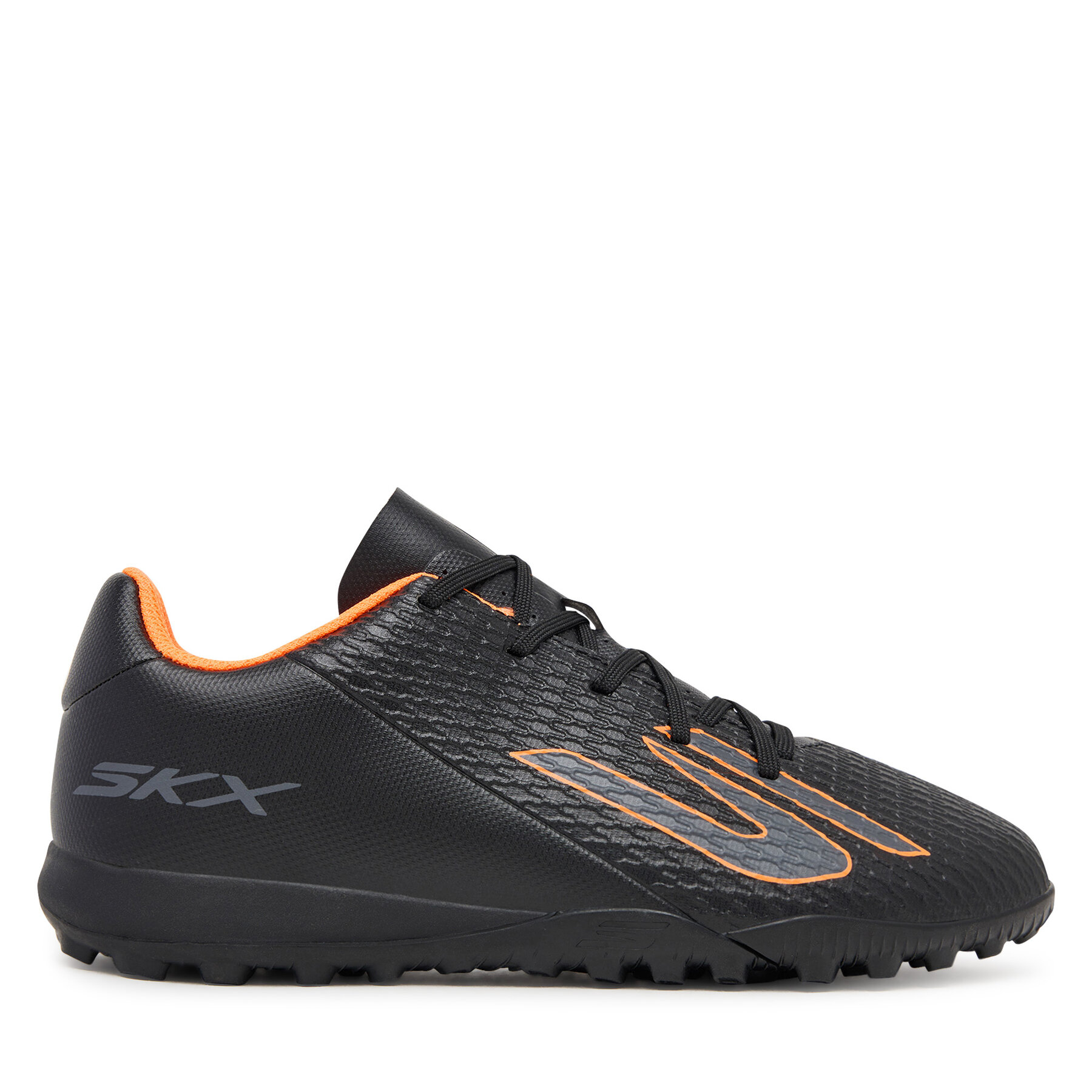 Skechers Buty do piłki nożnej Jr Youth Tf 252164L BKOR Czarny