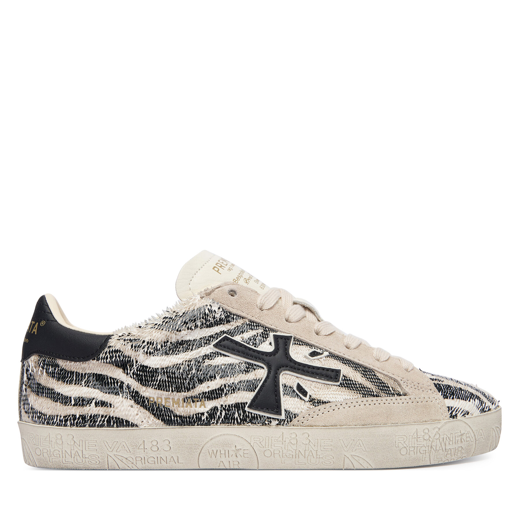 Premiata Sneakersy Stevend Var 8053 Czarny