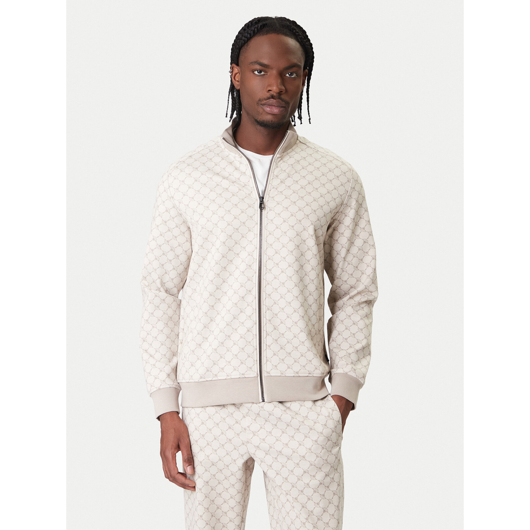 JOOP! Bluza Wendeu 30100506 Beżowy Regular Fit