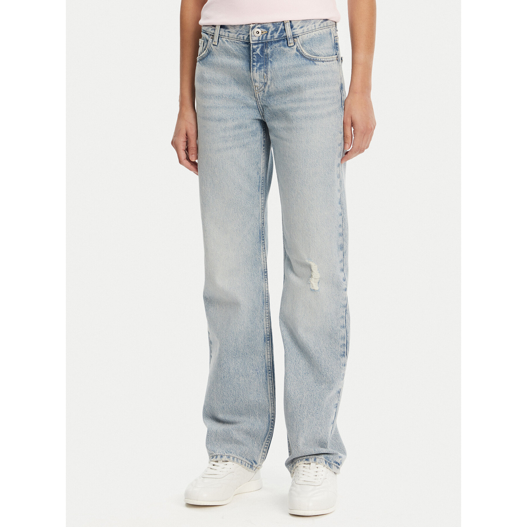 HUGO Jeansy Getali_B 50537425 Niebieski Straight Fit