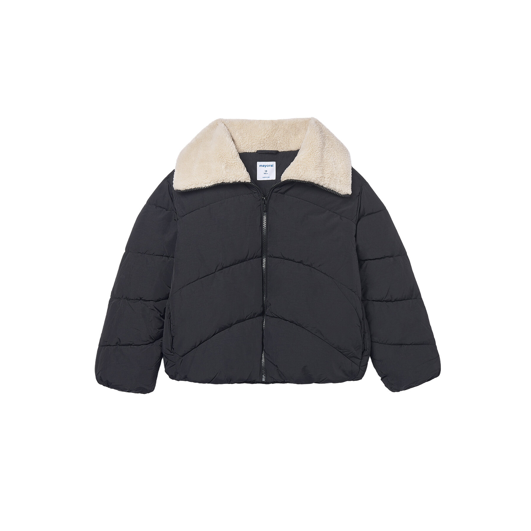 Mayoral Kurtka zimowa 7437 Czarny Regular Fit