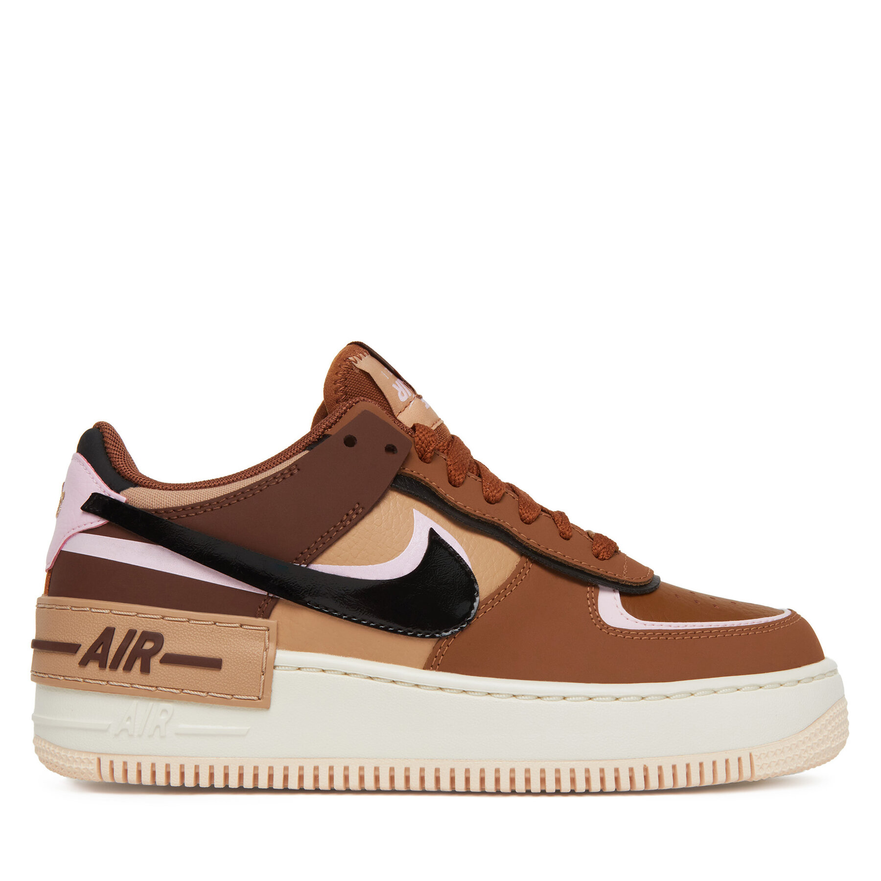 Nike Sneakersy Af1 Shadow DZ1847 200 Brązowy