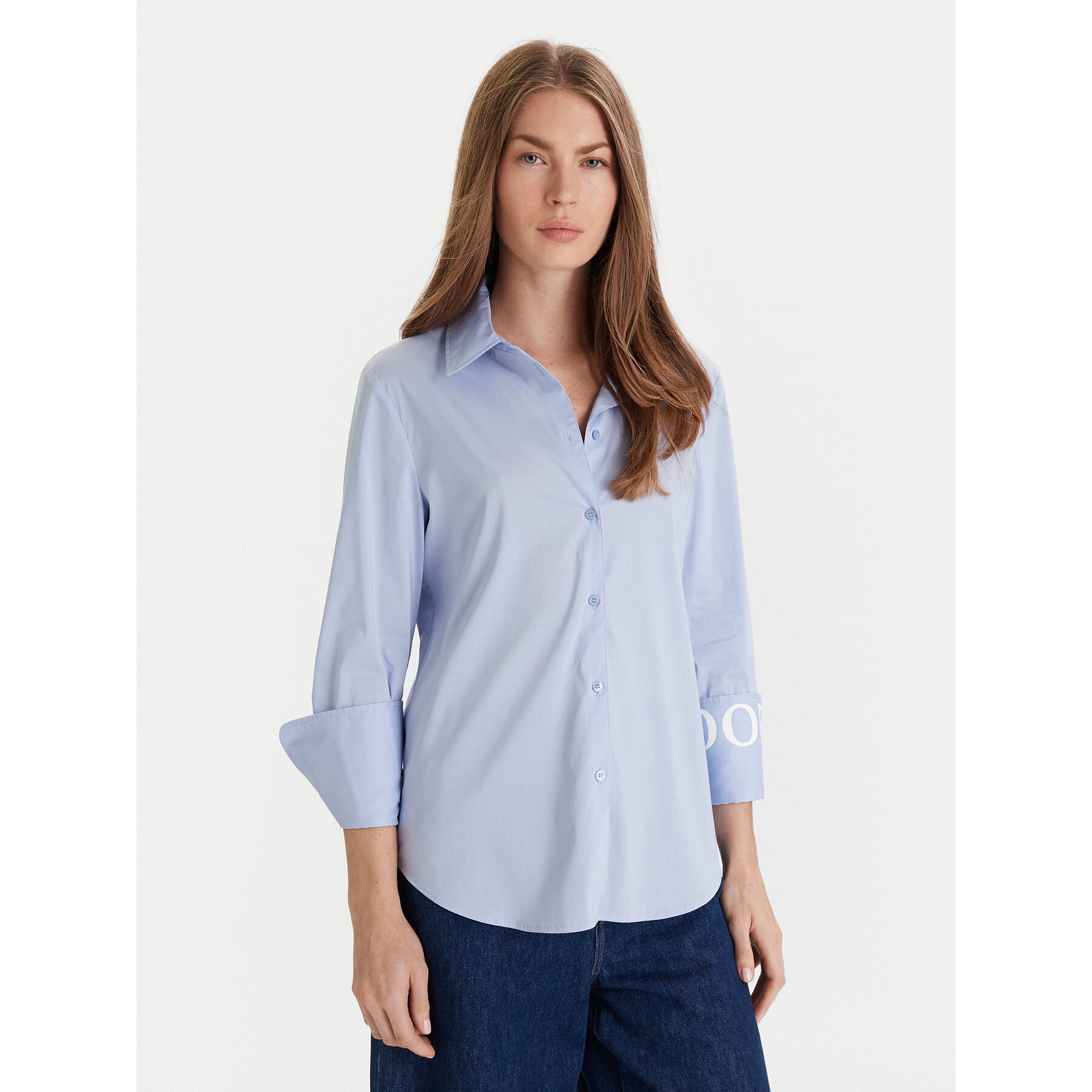 JOOP! Koszula 58 253B58Belli 30047553 Błękitny Slim Fit