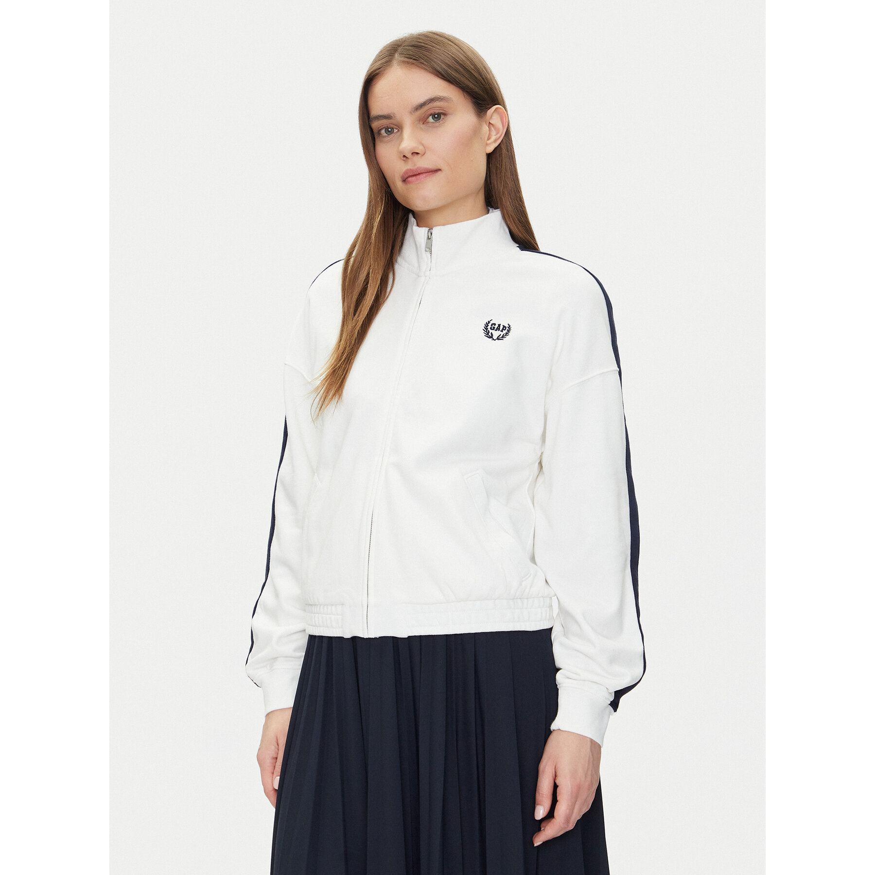 Gap Bluza 732240-03 Biały Regular Fit