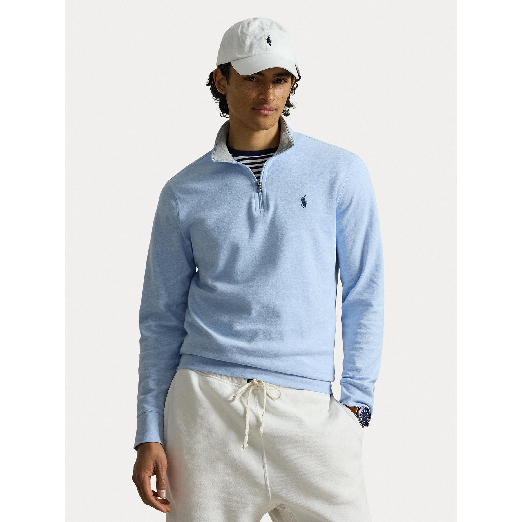 Polo Ralph Lauren Bluza 710812963048 Niebieski jasny Regular Fit