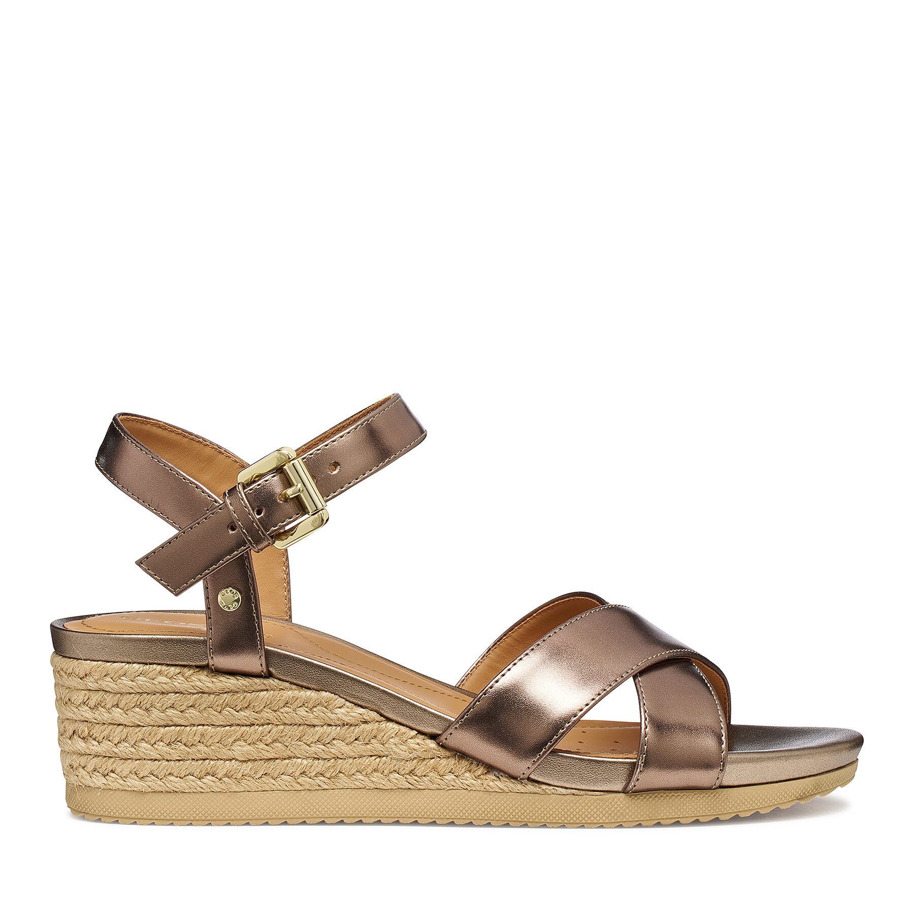 Geox Espadryle D Ischia Corda D02HHC 000CF C5005 Złoty