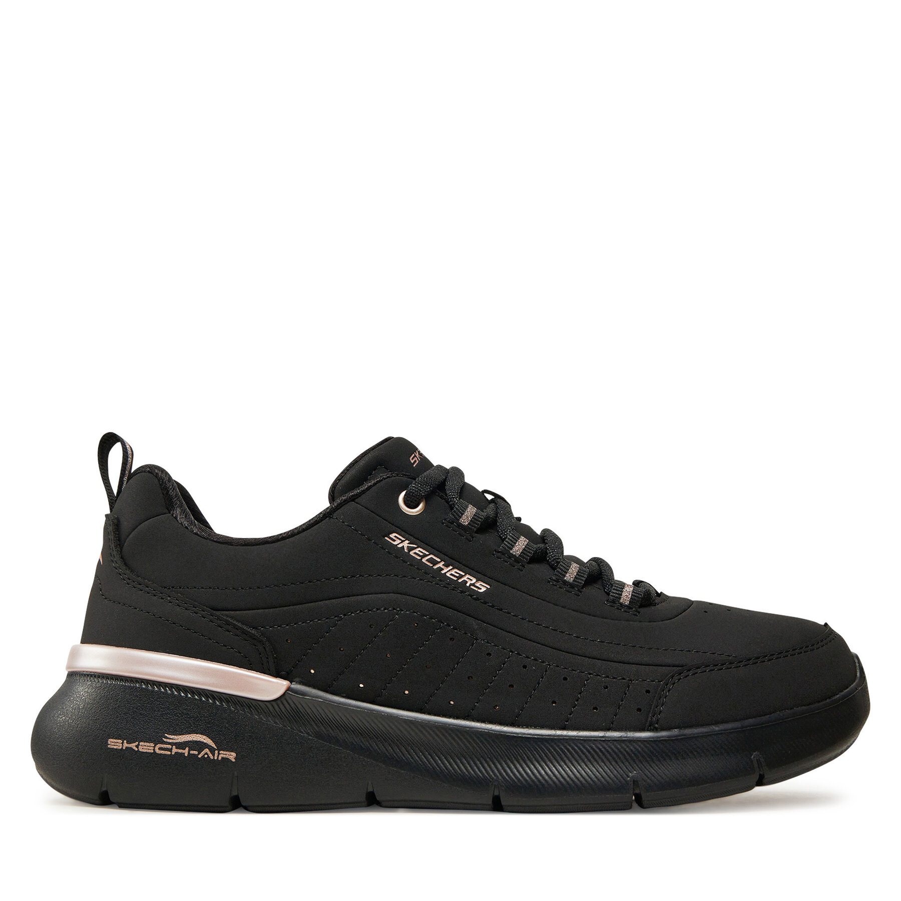 Skechers Sneakersy 150373/BKRG Czarny