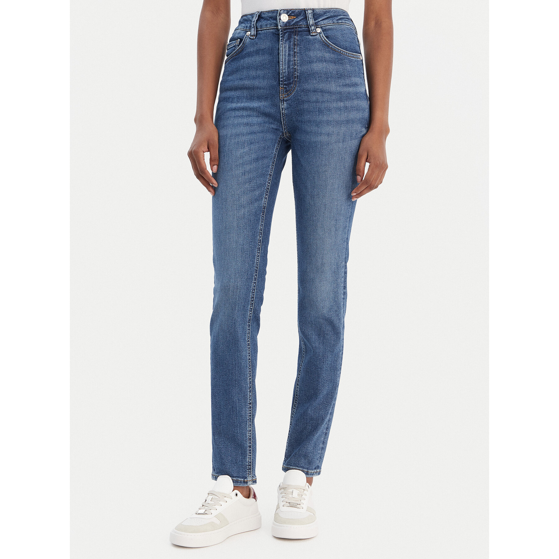 HUGO Jeansy Girall 1 50558698 Niebieski Skinny Fit