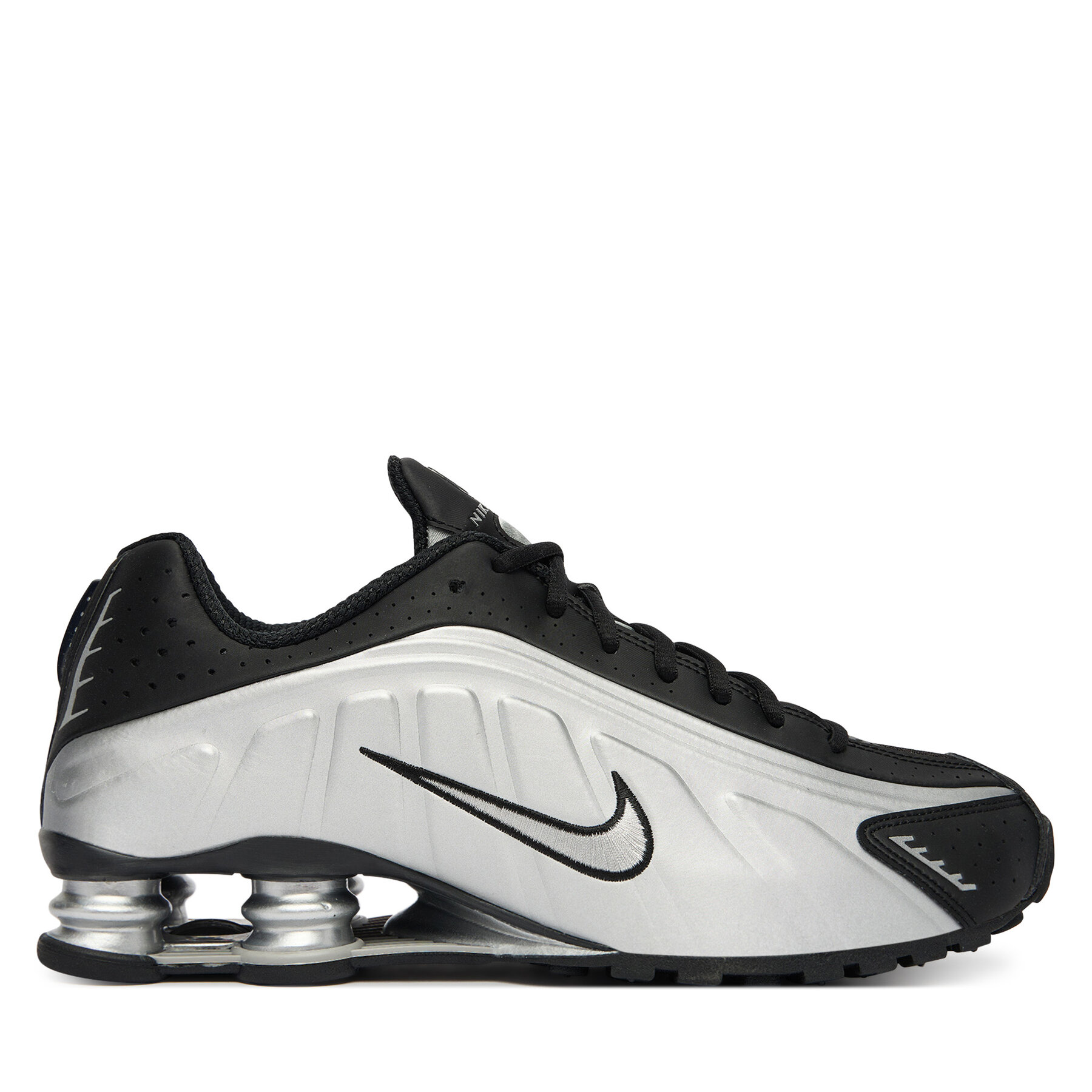 Nike Sneakersy Shox R4 HQ1988 007 Srebrny