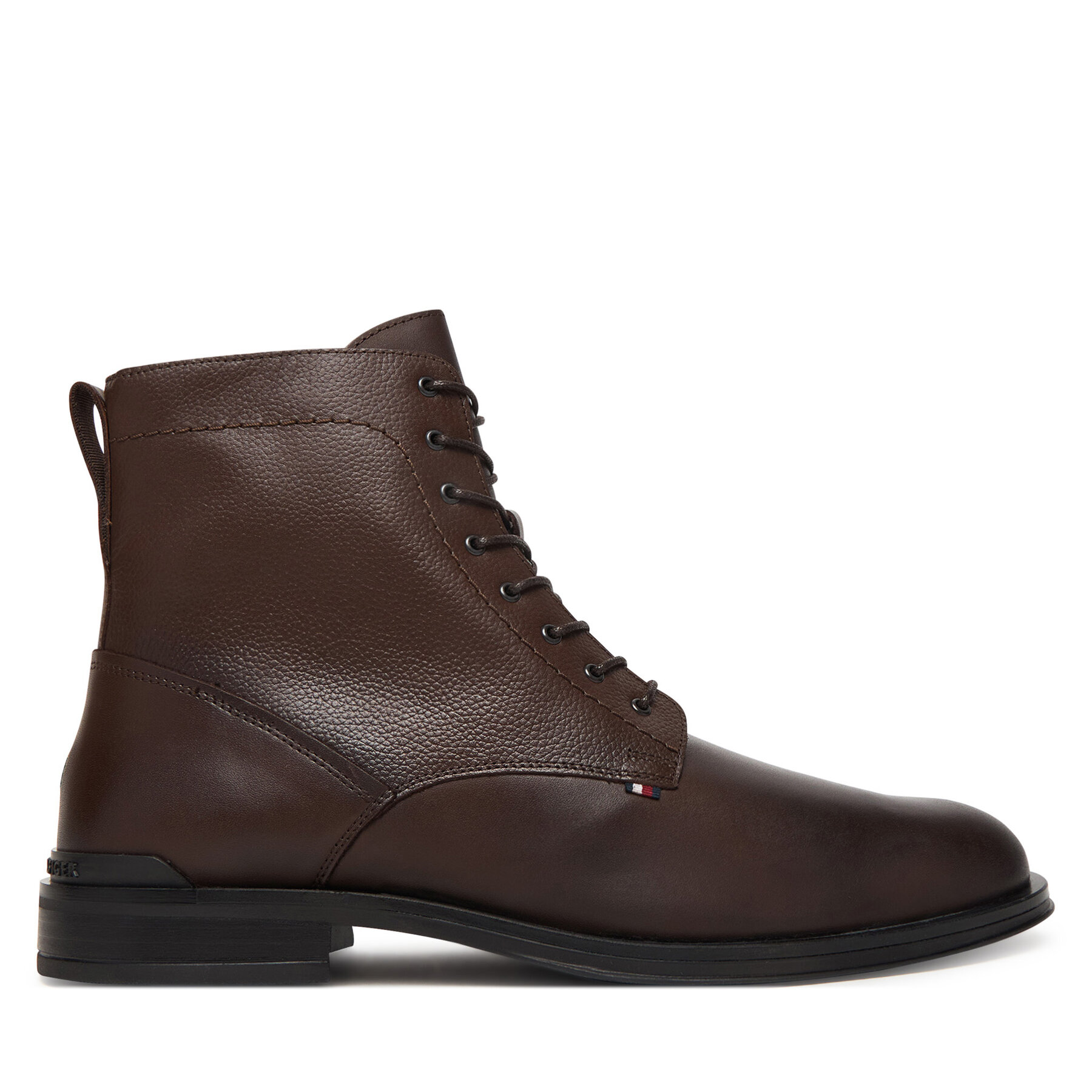 Tommy Hilfiger Kozaki Corporate FM0FM05577 Brązowy